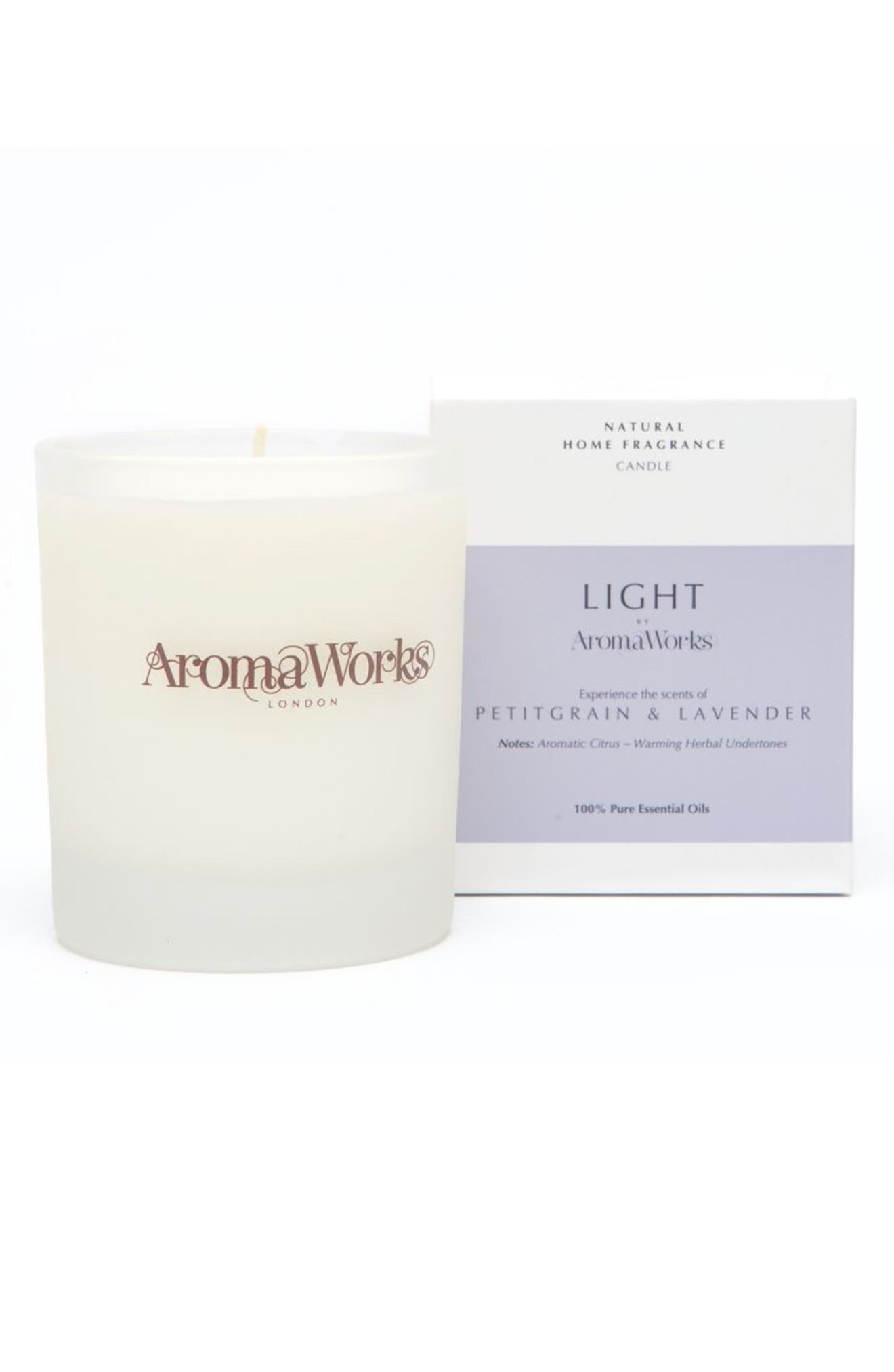 Петитгрейн и лавандовая свеча AromaWorks