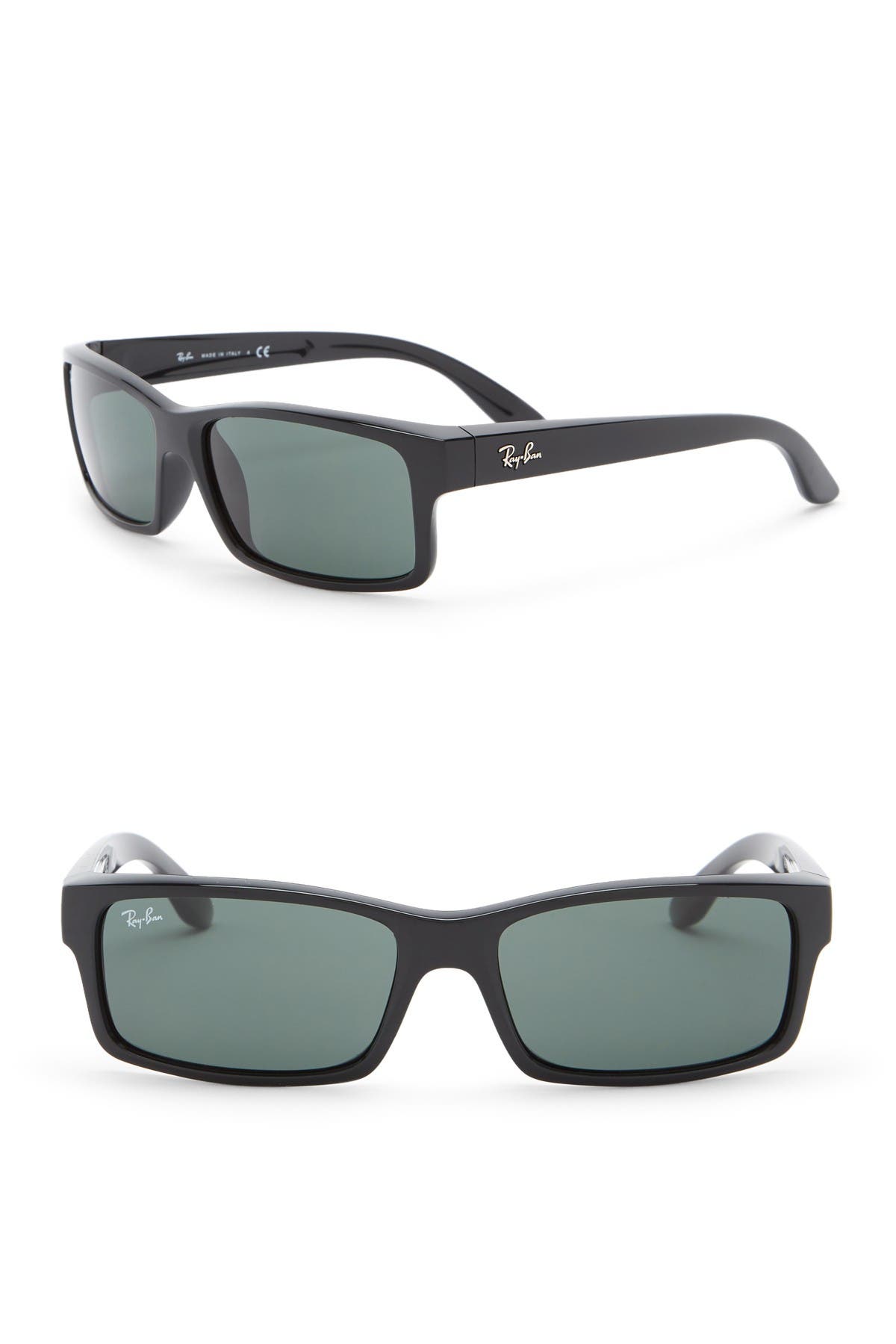 Квадратные солнцезащитные очки 59 мм Ray-Ban