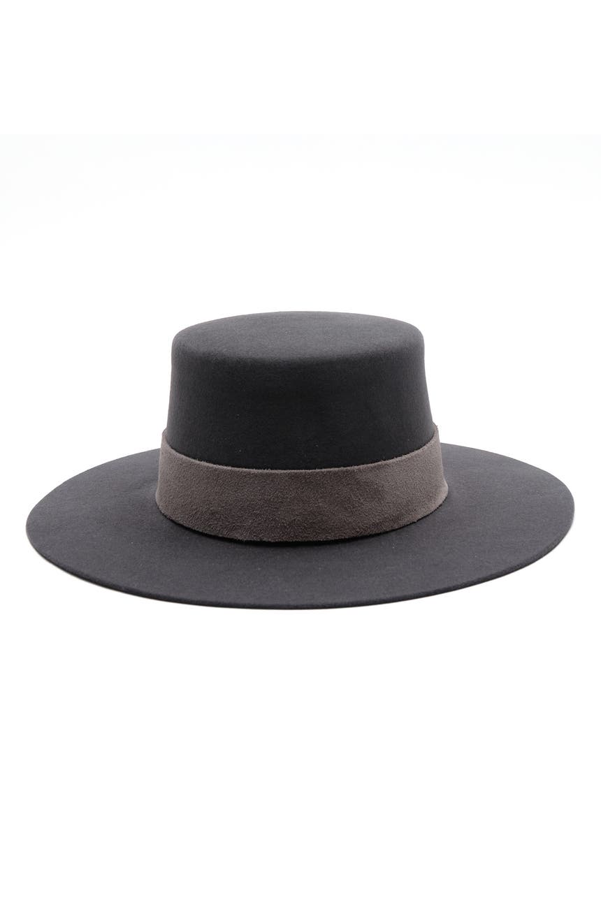 Фетровая шляпа с широкими полями MODERN MONARCHIE