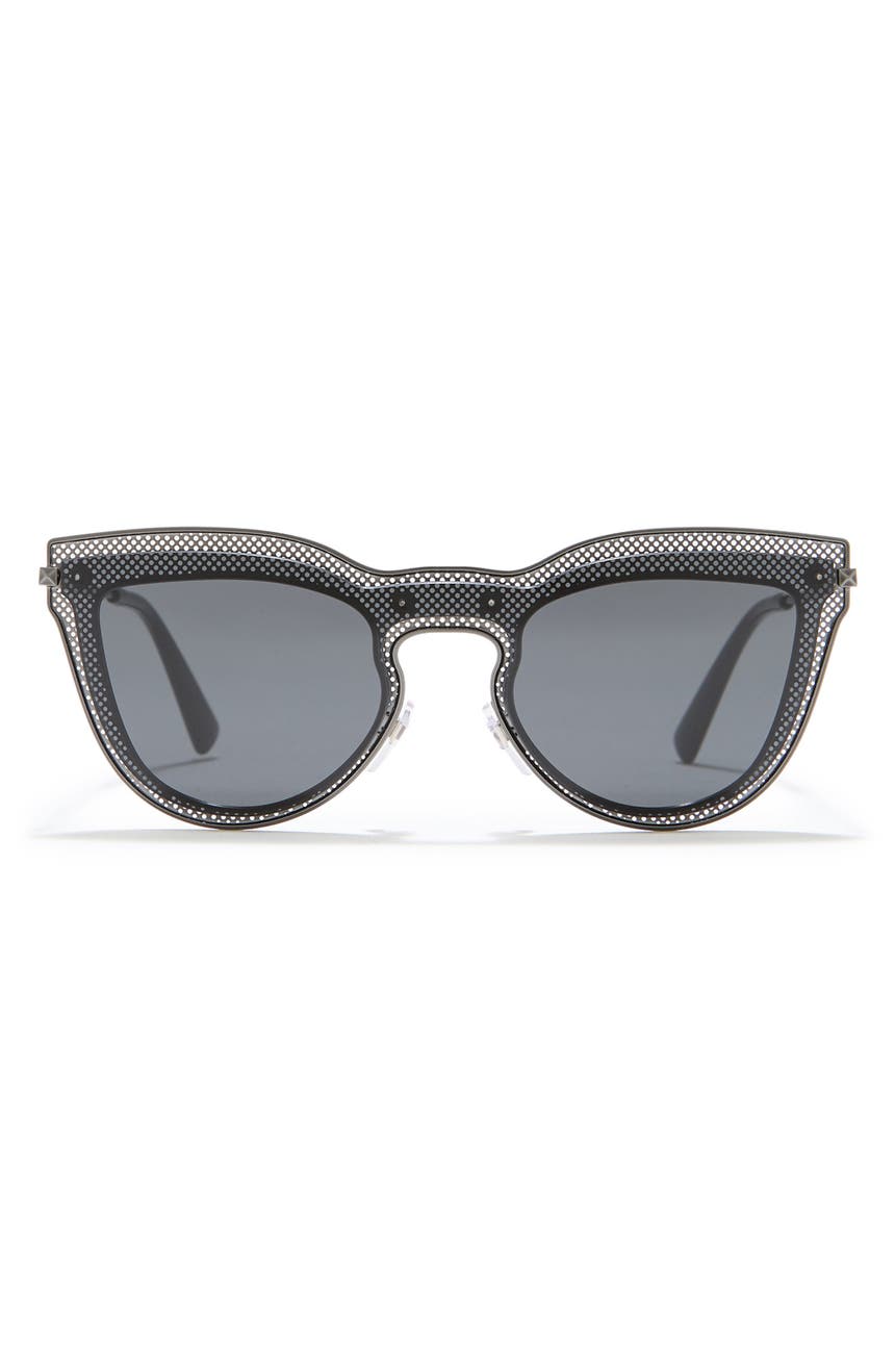 Индивидуальные солнцезащитные очки «кошачий глаз» 34 мм Valentino