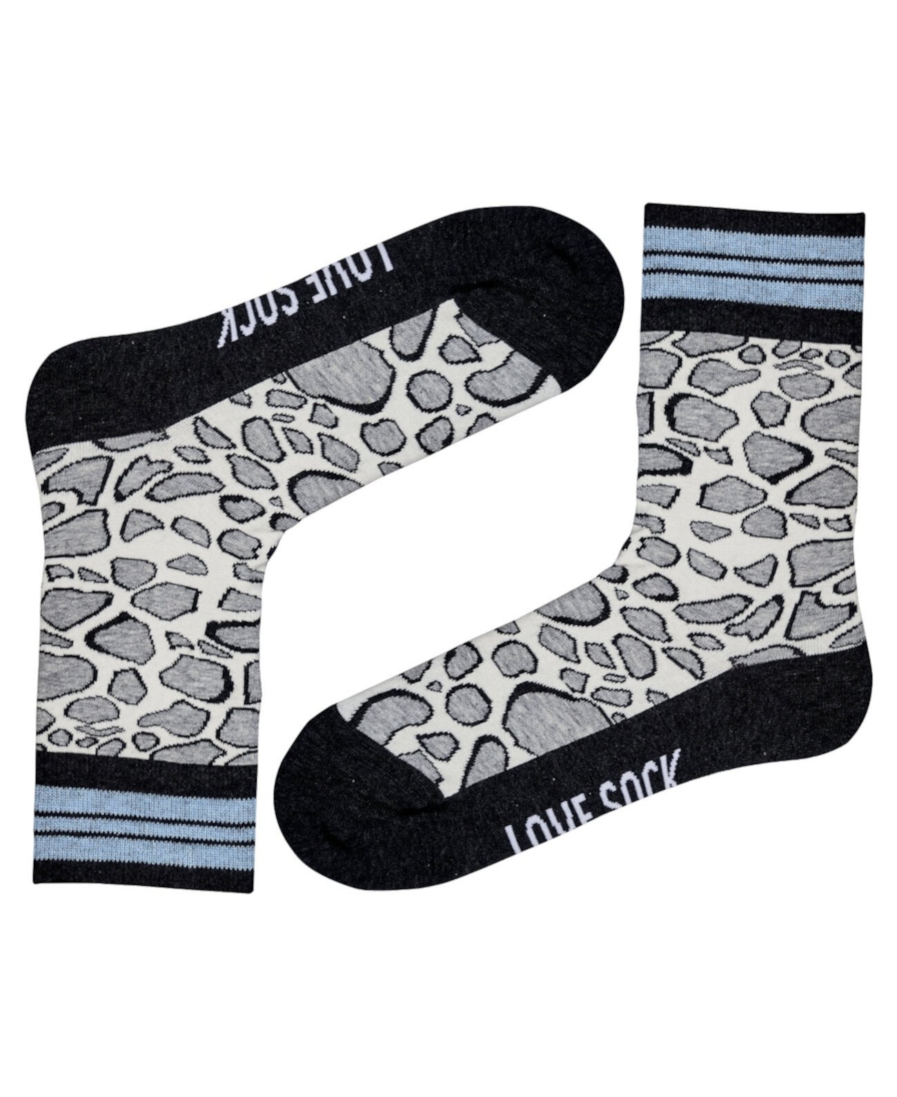 Хлопковые женские носки с леопардовым принтом Love Sock Company