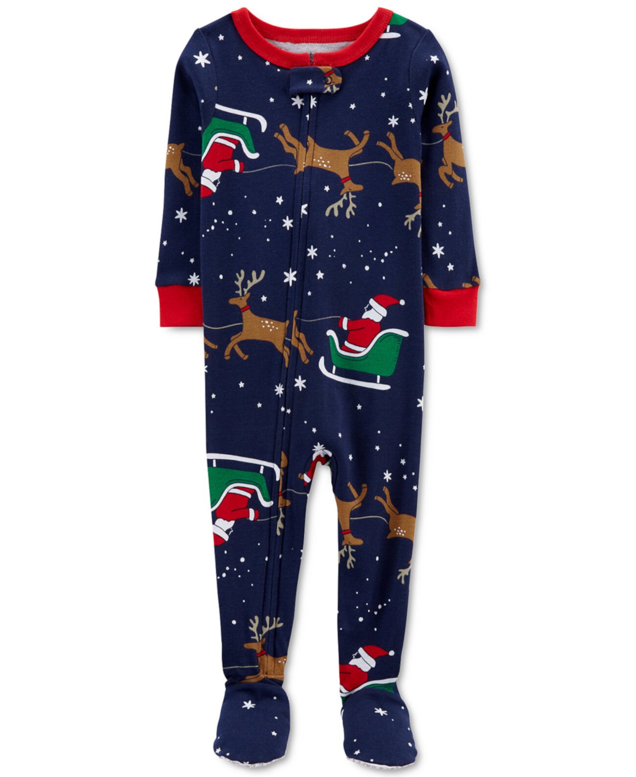 Пижамы из хлопка с оленями для мальчиков и девочек Carter's