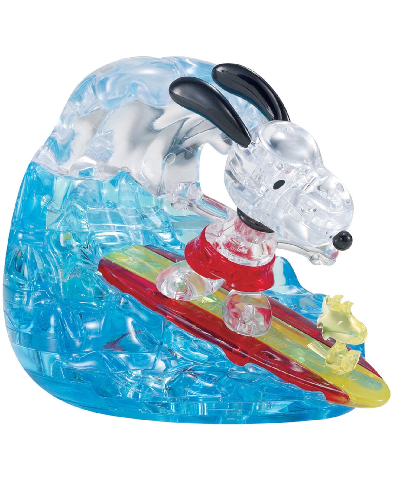 3D-пазл с кристаллами - Peanuts Snoopy Surf - 41 шт. BePuzzled