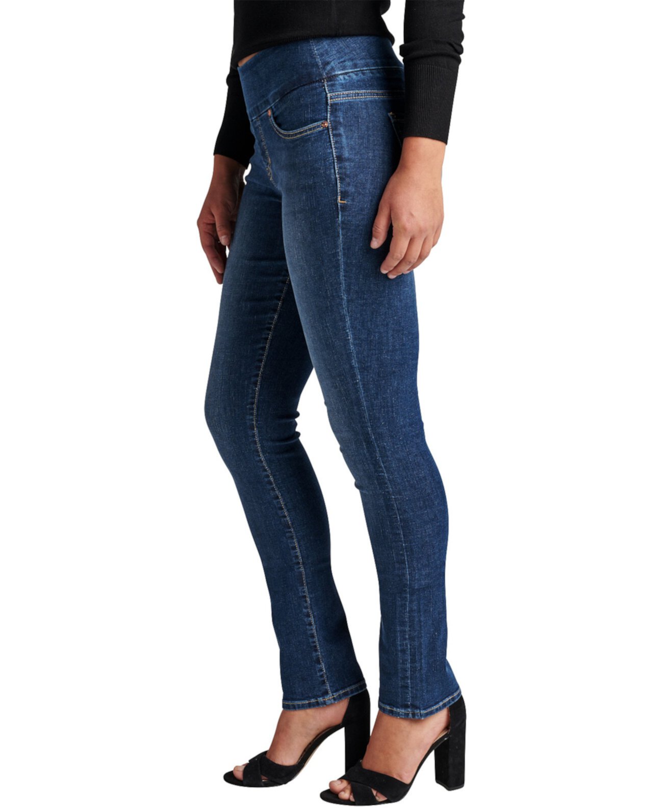 Джинсы Женские джинсы Peri со средней посадкой и прямыми без застежки JAG