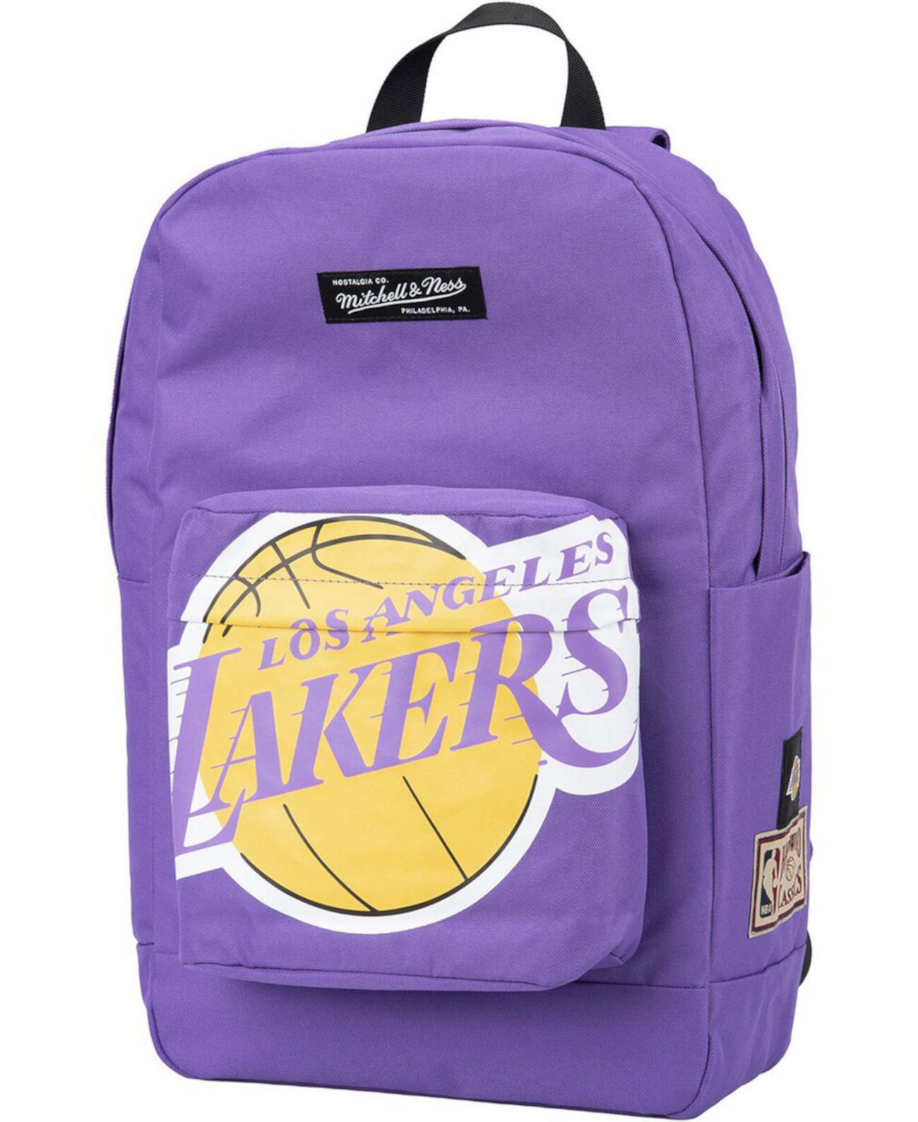 Мужской и женский фиолетовый рюкзак Los Angeles Lakers Hardwood Classics Mitchell & Ness
