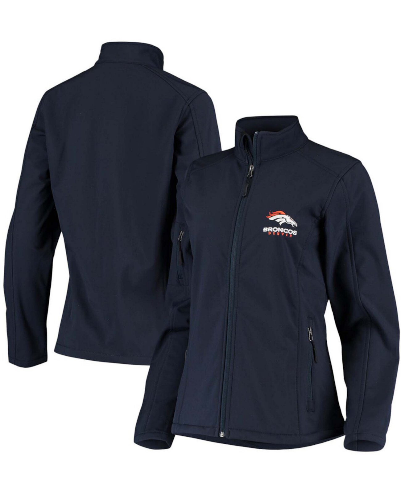 Женская Куртка Dunbrooke Sonoma Softshell с Полной Молнией Denver Broncos Dunbrooke