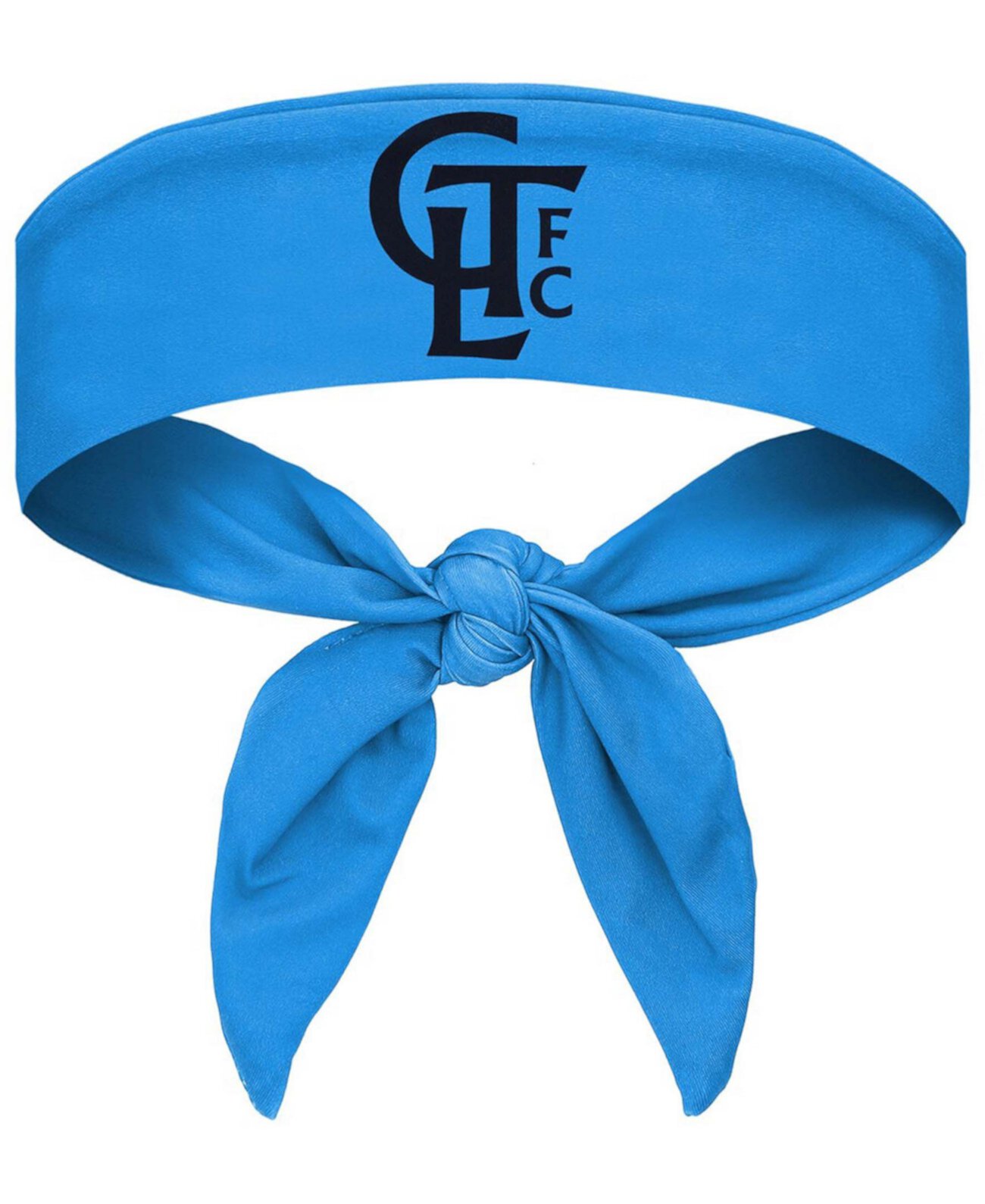 Синяя повязка на голову Charlotte FC с завязками на спине Vertical Athletics