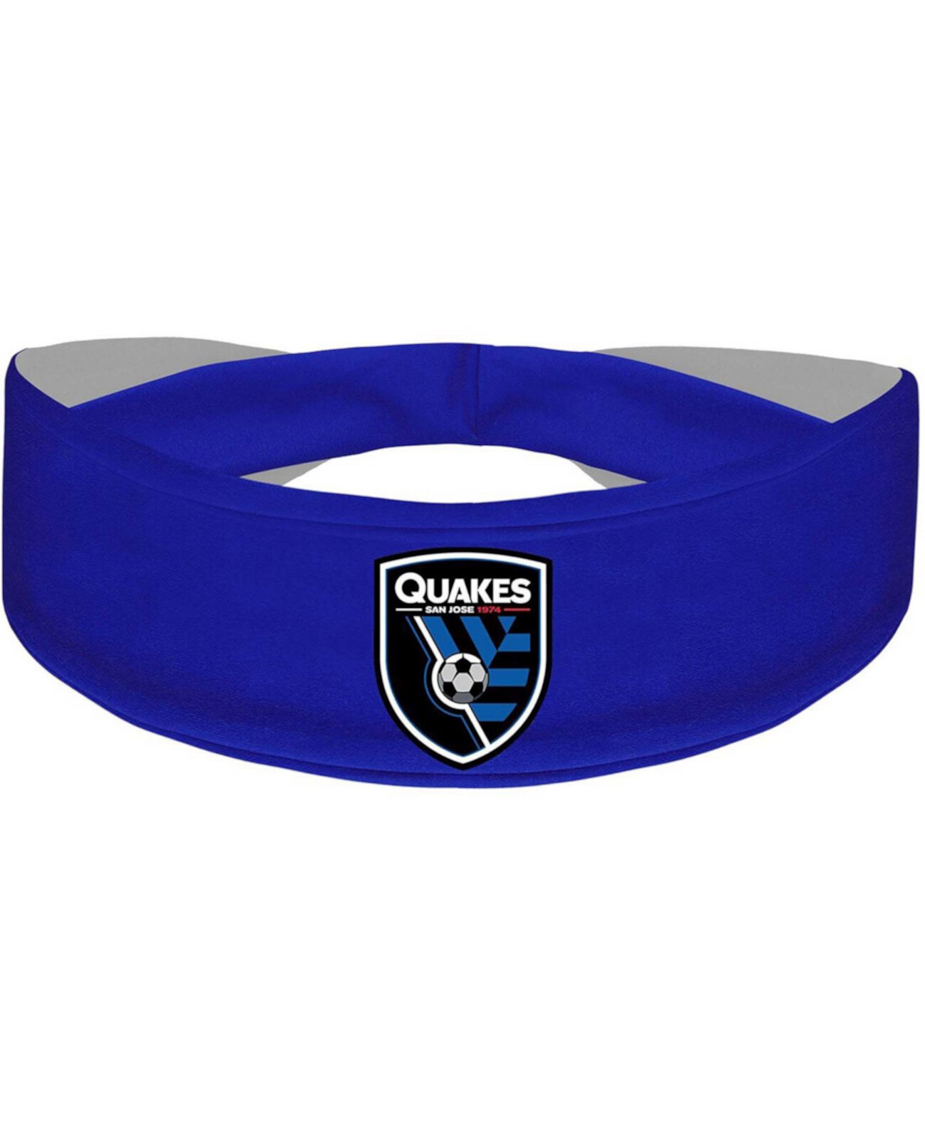 Синяя охлаждающая повязка на голову с логотипом San Jose Earthquakes Primary Vertical Athletics