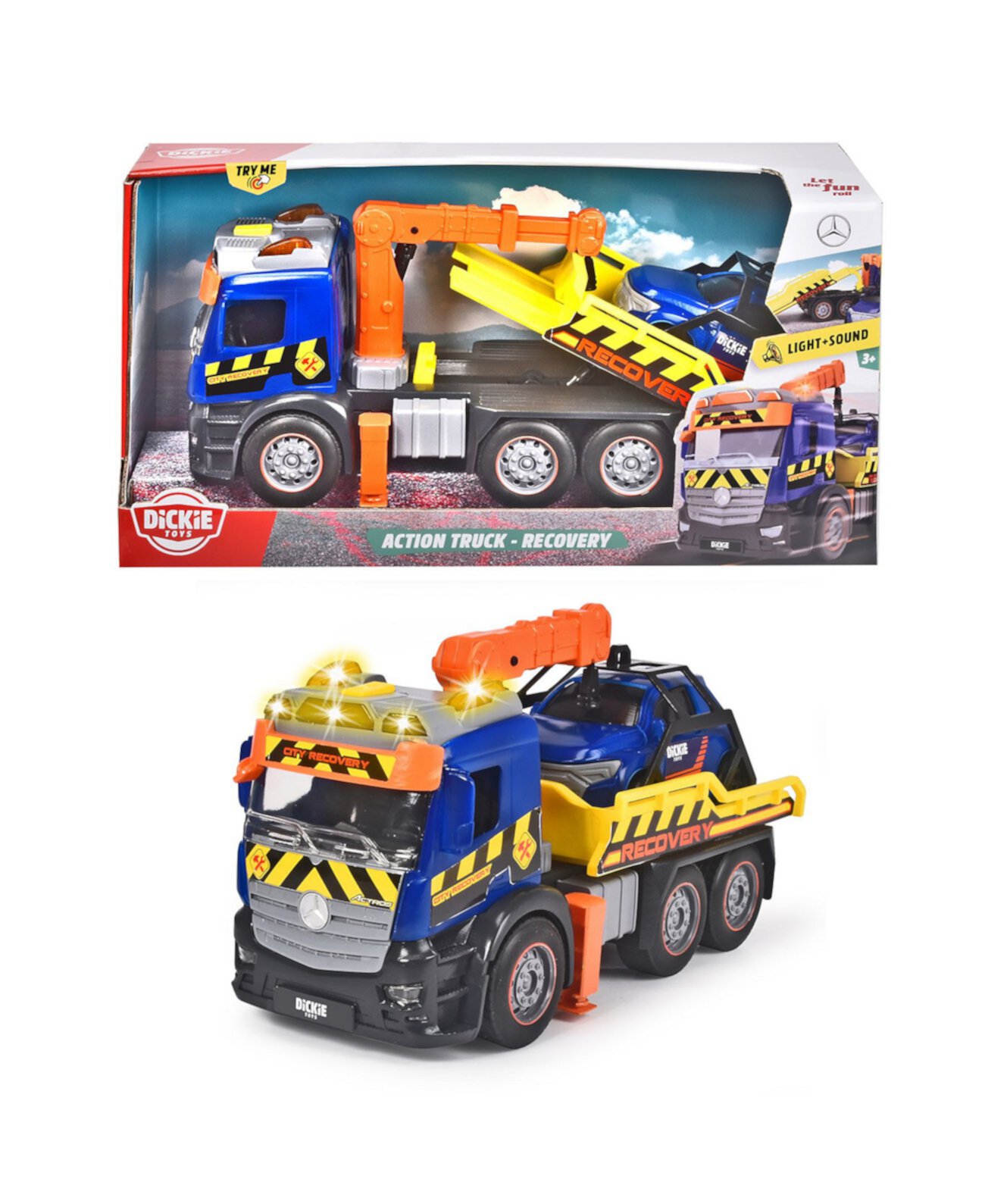 - Эвакуатор для эвакуации грузовиков Dickie Toys