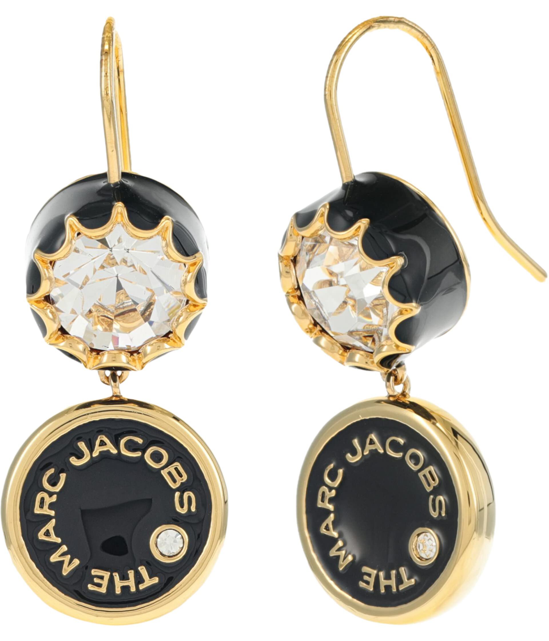 Серьги-подвески с медальоном Marc Jacobs