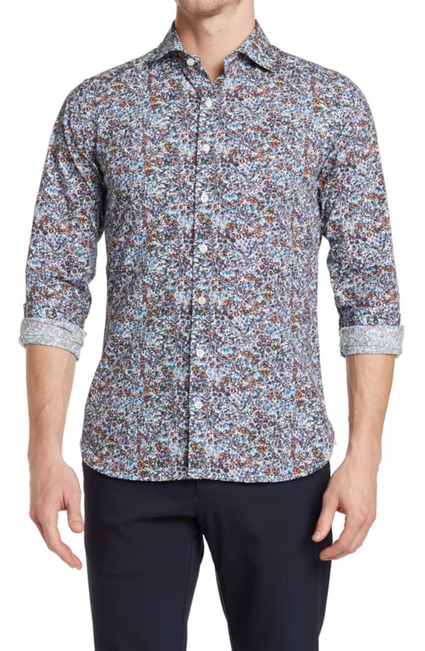 Рубашка с принтом Erato Lavender Jungle HASPEL