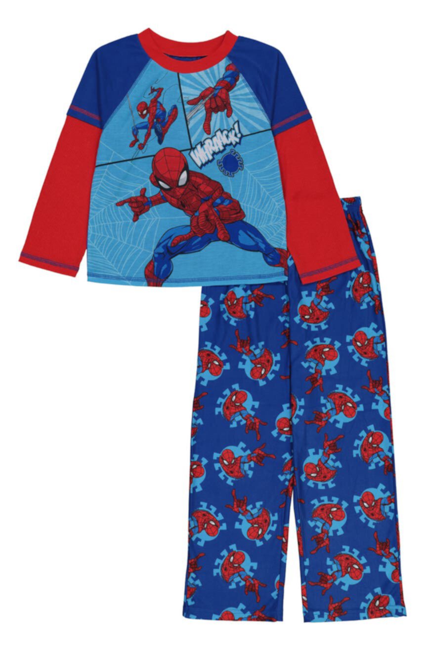 Пижамный комплект из 2 предметов из полиэстера с принтом Marvel Spider-Man AME