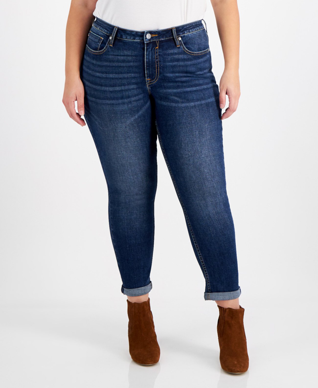 Модные джинсы Thompson больших размеров Vigoss