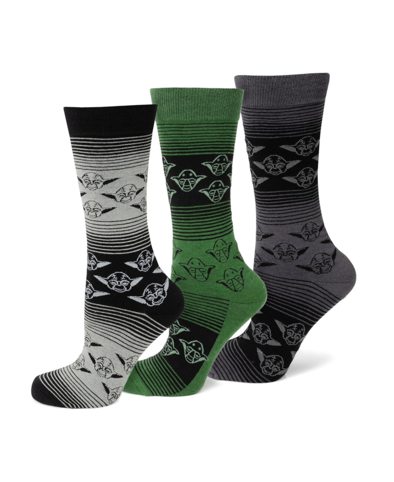 Подарочный набор мужских носков Yoda, набор из 3 шт. Star Wars