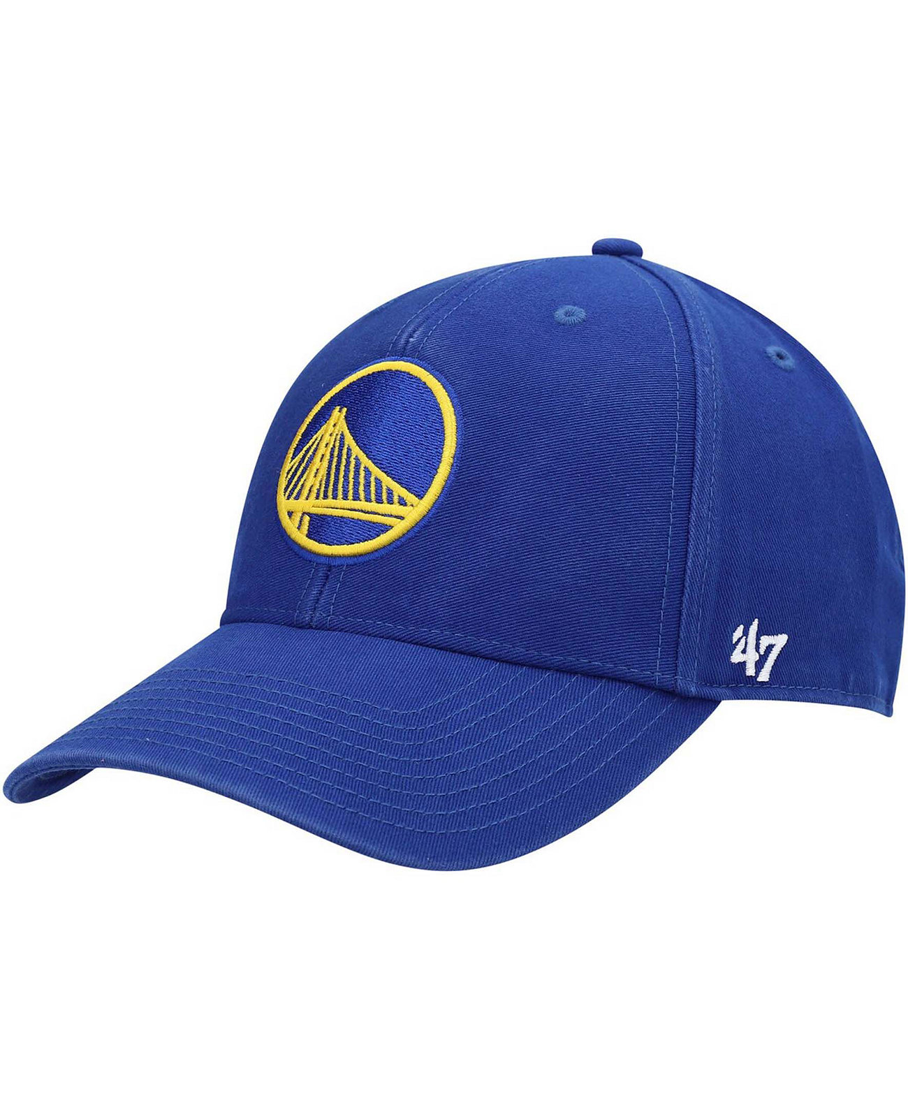 Мужская регулируемая шляпа Royal Golden State Warriors MVP Legend '47 Brand
