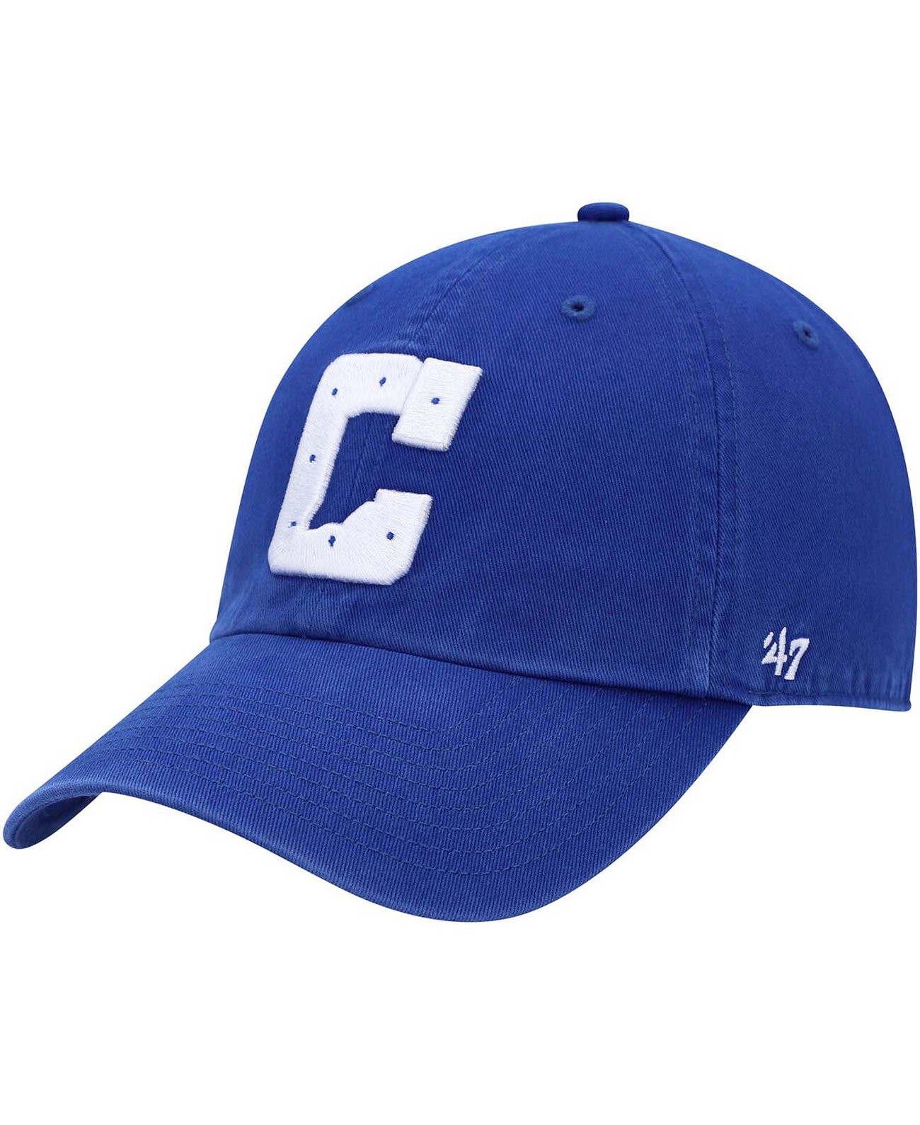Мужская регулируемая кепка Royal Indianapolis Colts Clean Up Alternate '47 Brand