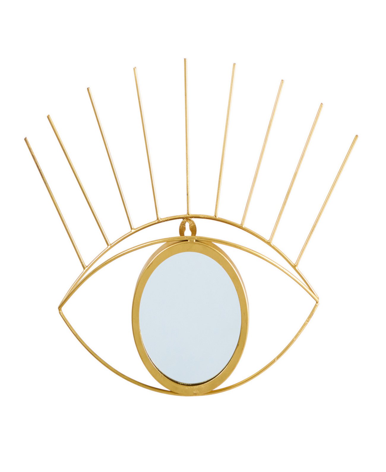 Акцентное зеркало для декора стены Glam Eye 17 дюймов NEARLY NATURAL