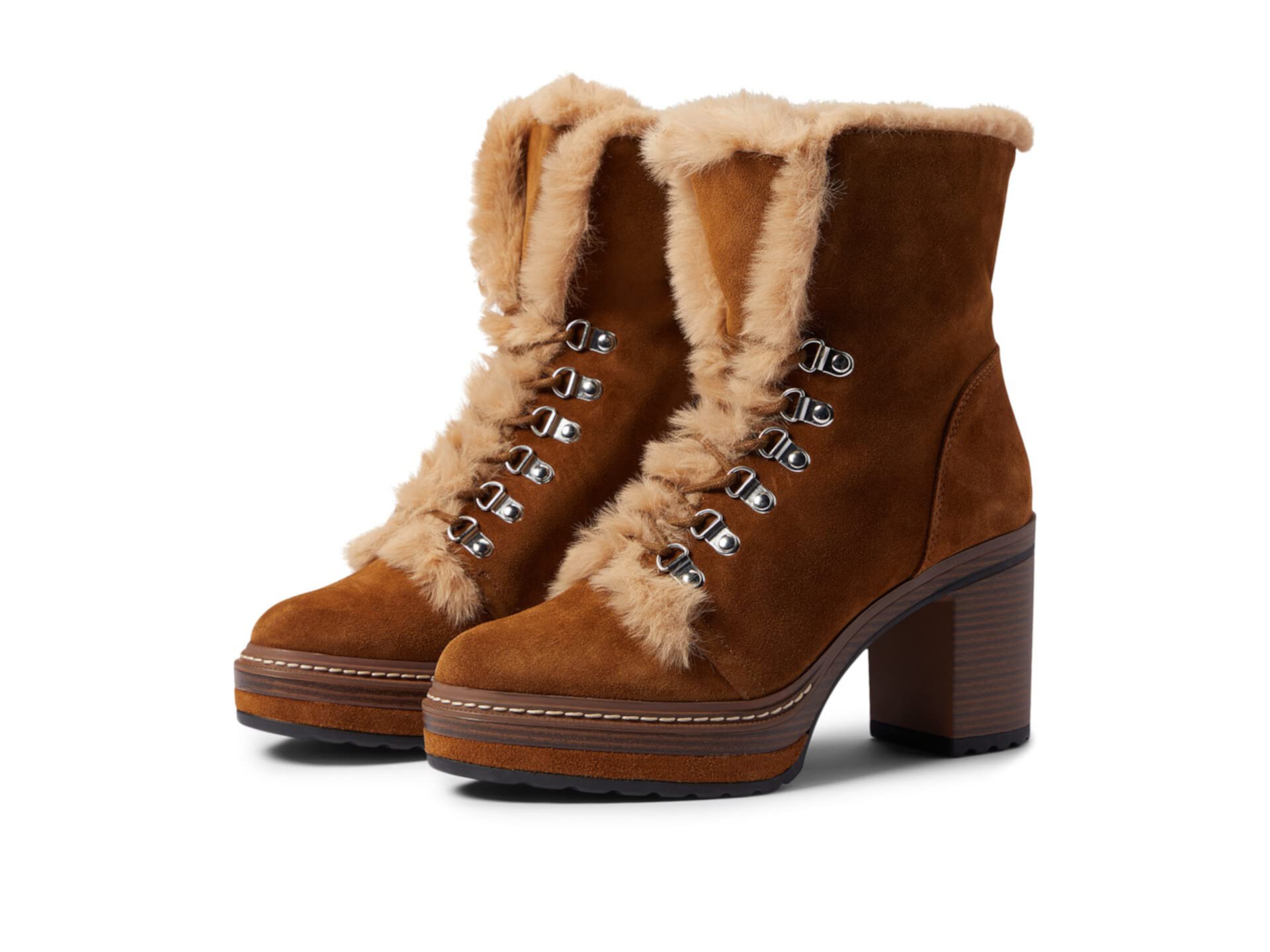 Женские Ботинки на шнуровке Steve Madden Scoops Winter Bootie Steve Madden