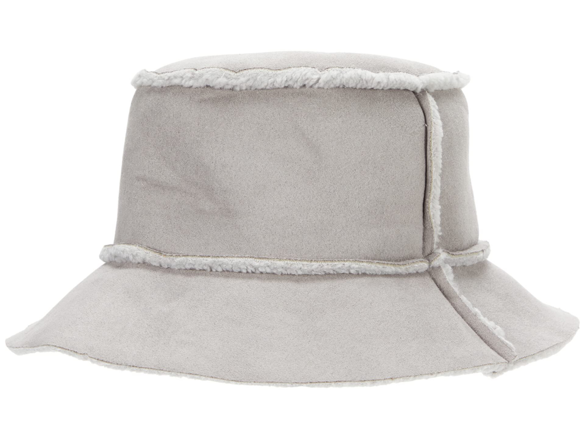 Двусторонняя шляпа-ведро из искусственной овчины Hat Attack