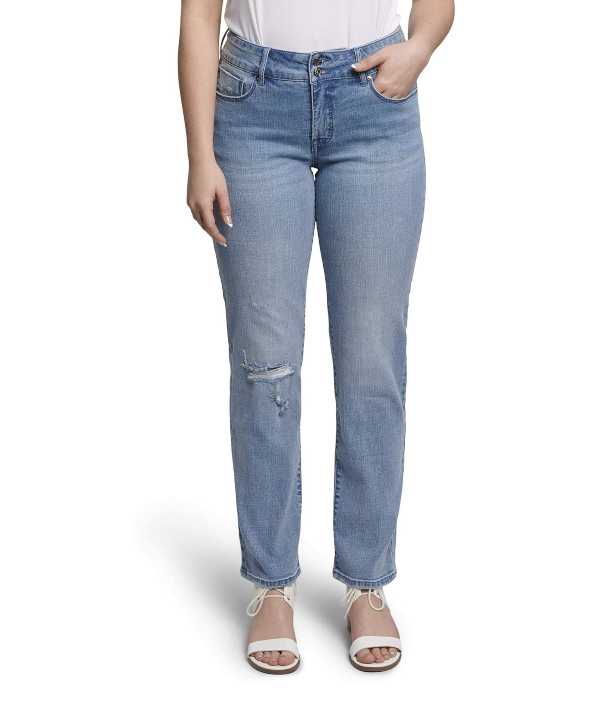 Прямые джинсы без живота Seven7 Jeans