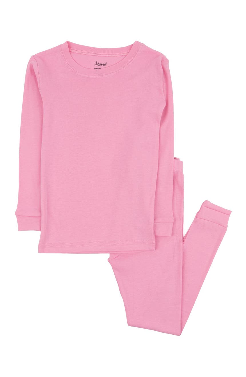 Светло-розовый пижамный комплект из 2 предметов Leveret