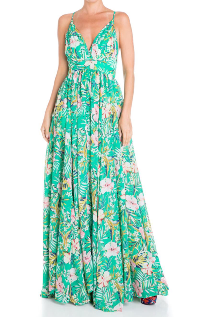 Макси-платье Enchanted Garden с цветочным принтом Meghan LA