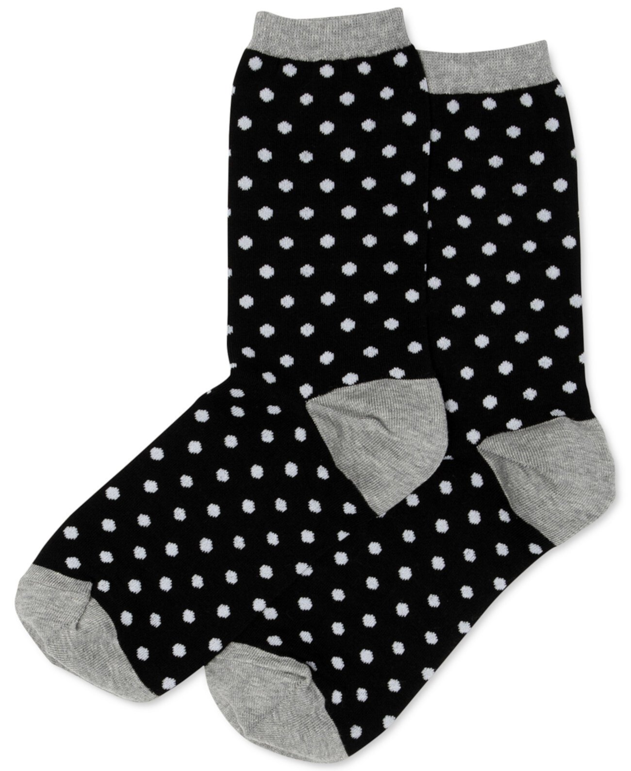 Женские носки с круглым вырезом в небольшой горошек Hot Sox