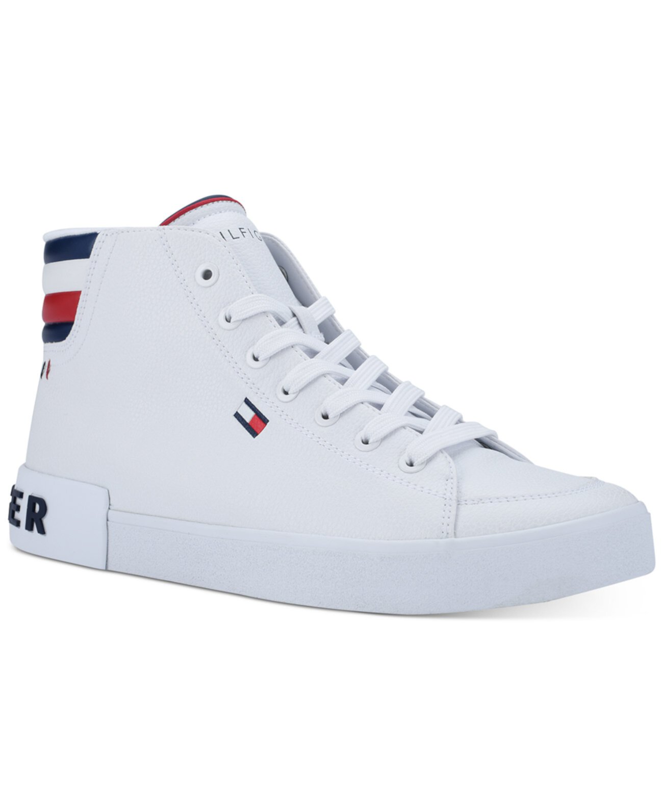 Мужские высокие кеды из искусственной кожи Raymen Tommy Hilfiger