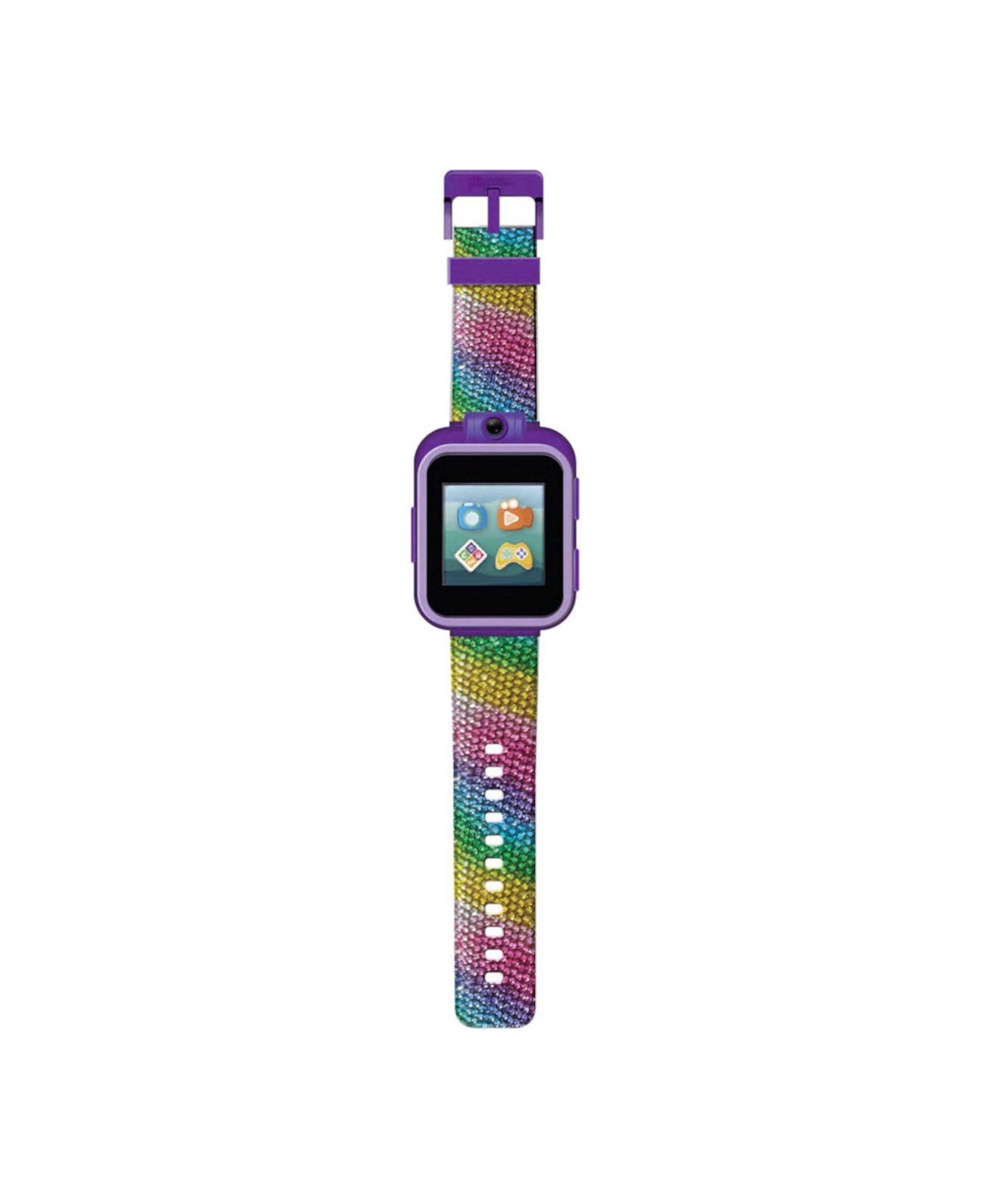 Умные часы Playzoom Unisex Kids с разноцветным силиконовым ремешком, 42 мм Playzoom