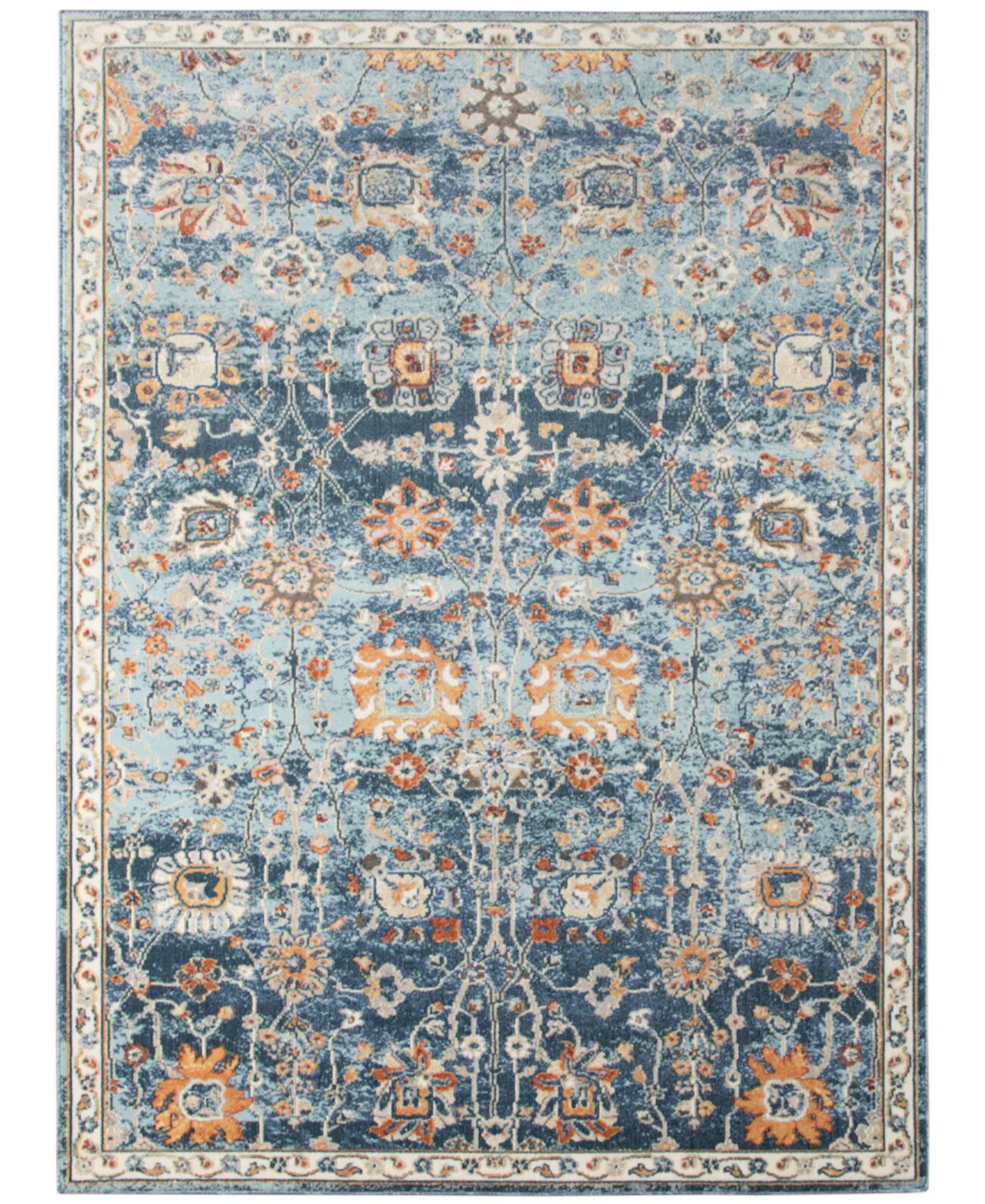 Bohemian BHM-5 Темно-синий коврик размером 2 x 3 фута для улицы Amer Rugs