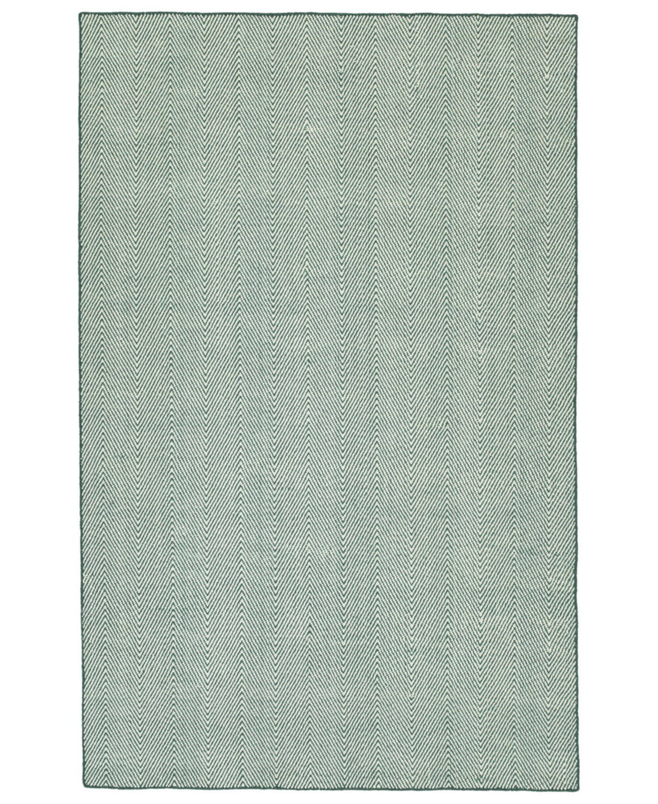 Ziggy ZIG01-91 Бирюзовый коврик размером 2 x 3 фута для улицы Kaleen
