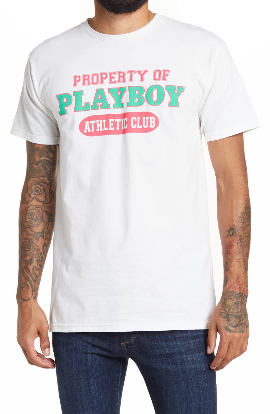Футболка с графическим логотипом Playboy Merch Traffic