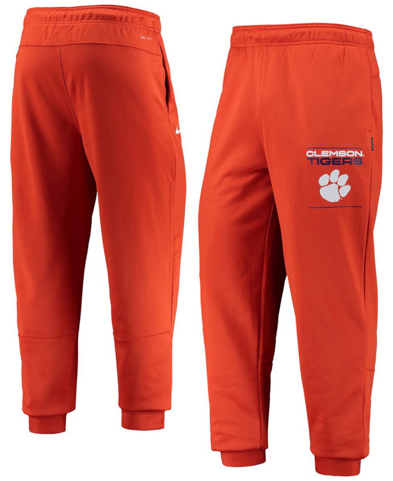 Мужские оранжевые брюки Clemson Tigers Sideline 2021 Performance Pants Nike
