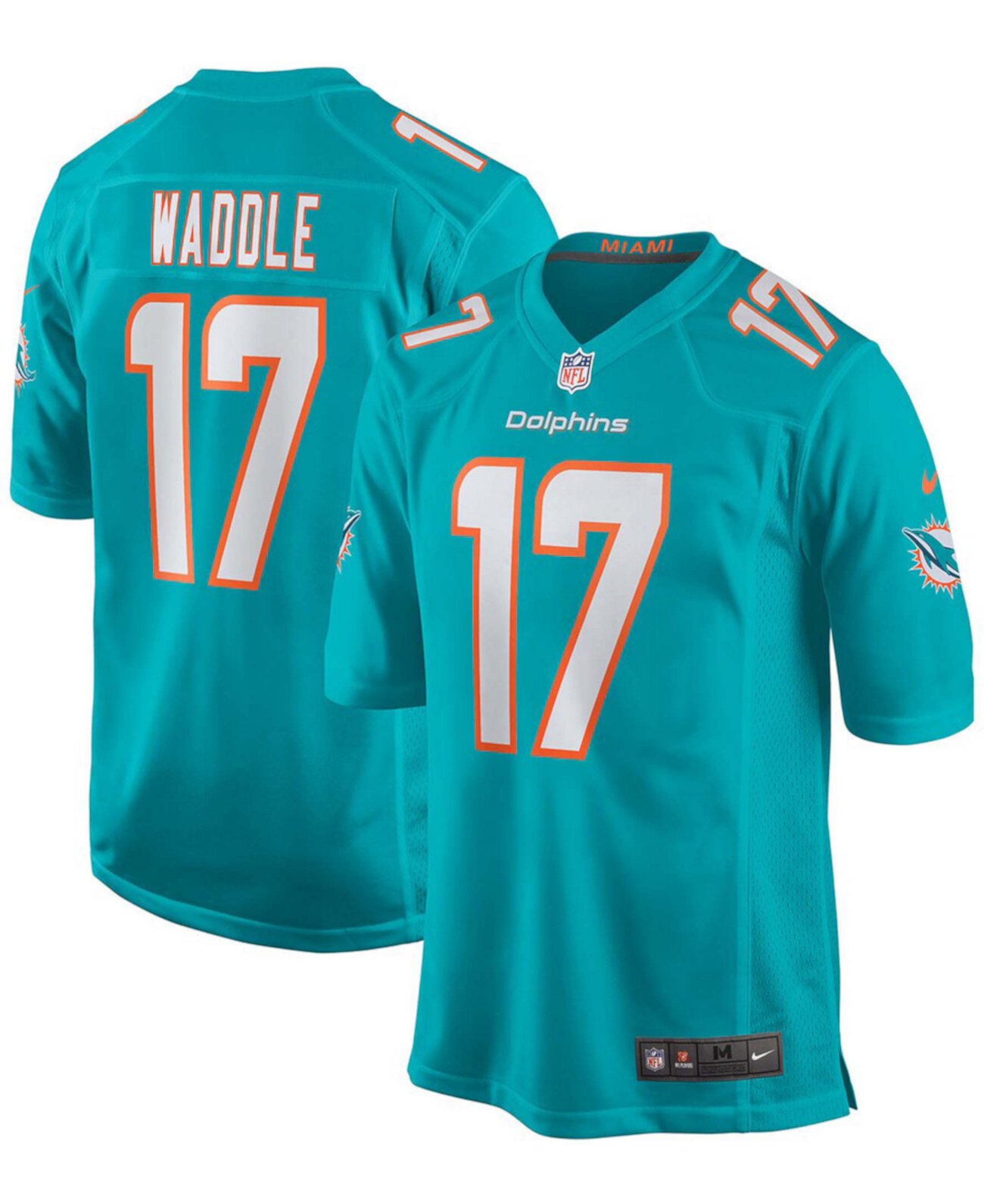 Мужская игровая футболка Jaylen Waddle Miami Dolphins от Nike с коротким рукавом Nike