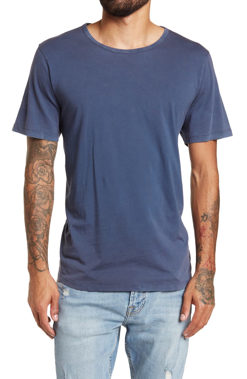 Хлопковая футболка Roamer с круглым вырезом SEVEN