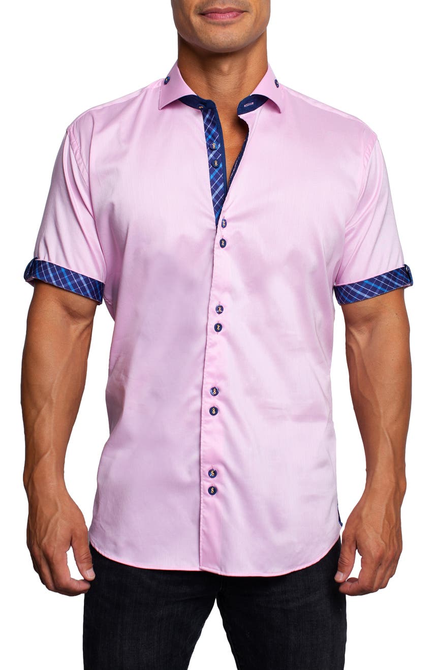 Рубашка на пуговицах с короткими рукавами Galileo Maceoo