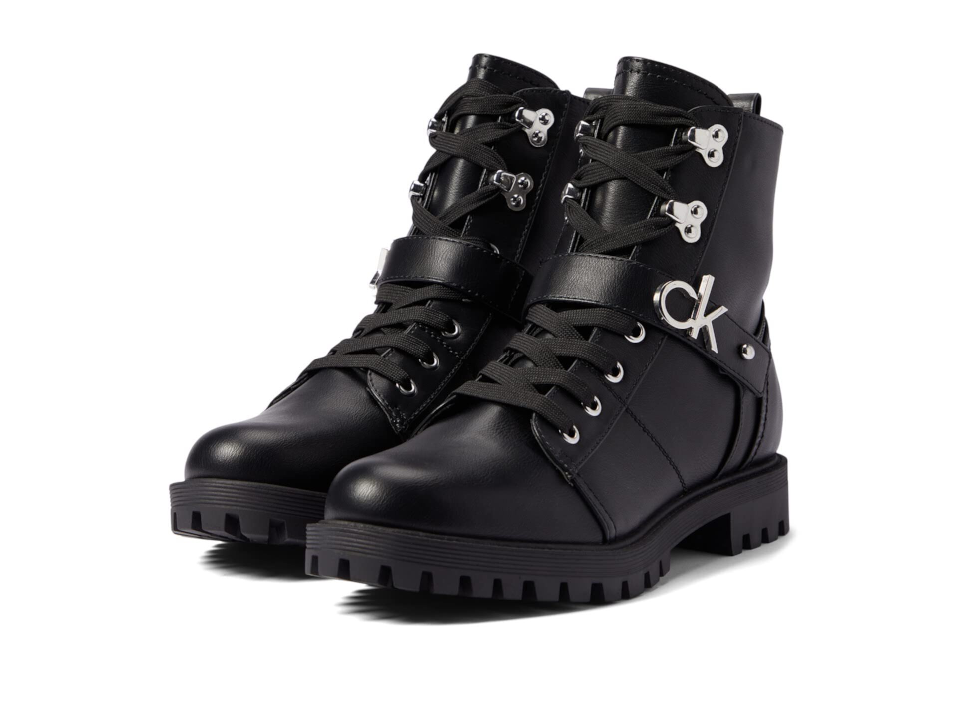 Заказать Ботинки на шнуровке Гэвин Calvin Klein, цвет - черный, по цене 12300 рублей на маркетплейсе Usmall.ru