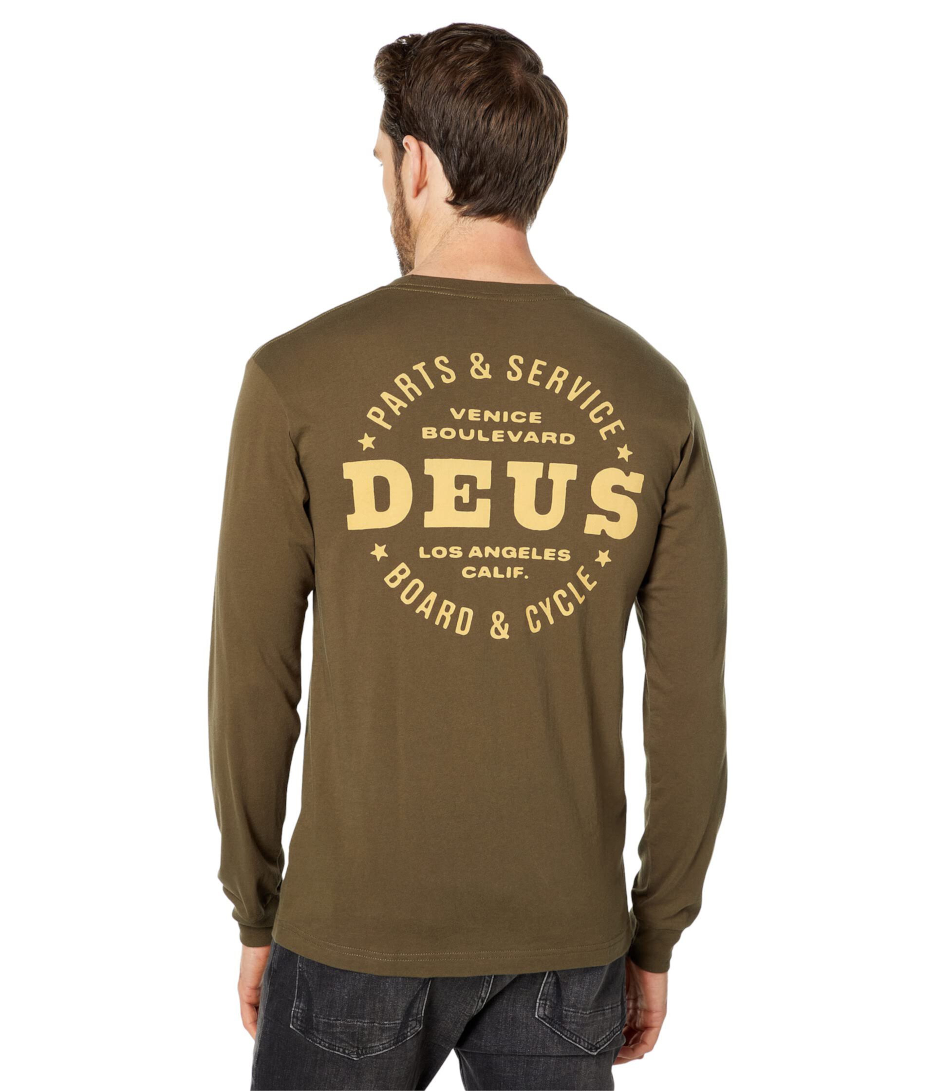 Сертифицированная футболка с длинным рукавом Deus Ex Machina