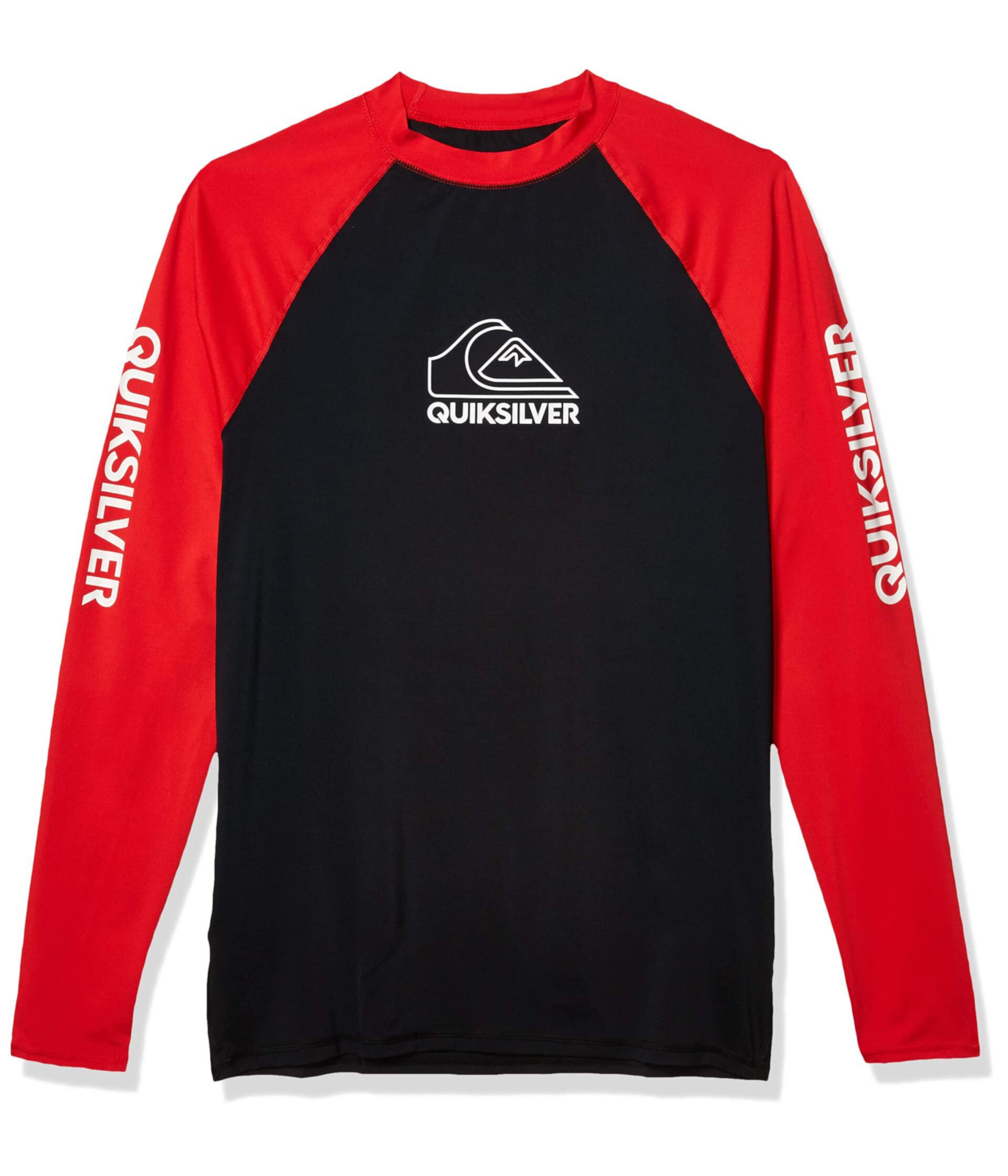 Мужская рубашка для серфинга On Tour Ls Rashguard с длинным рукавом Quiksilver