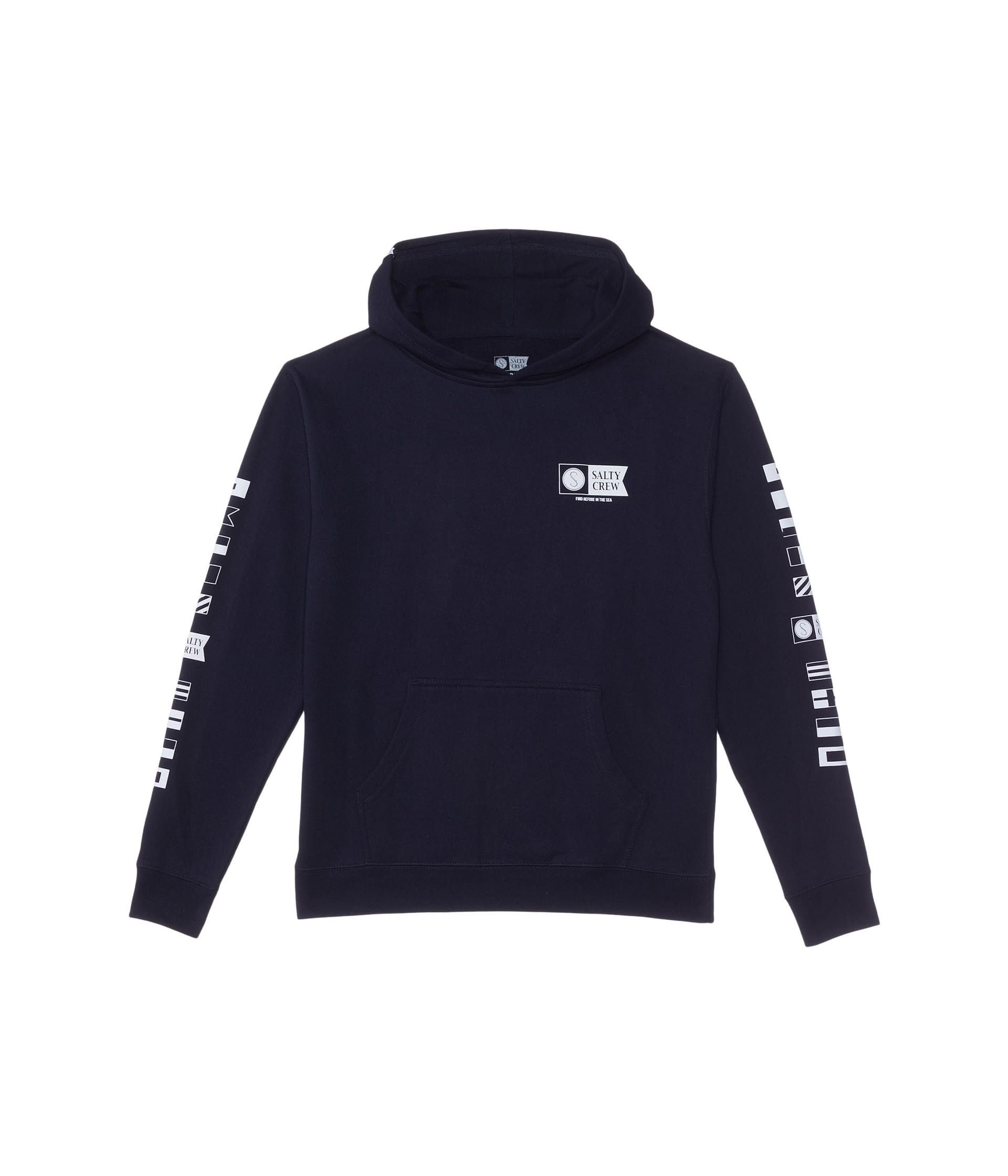 Alpha Flag Fleece (Little Kids/Big Kids) Salty Crew