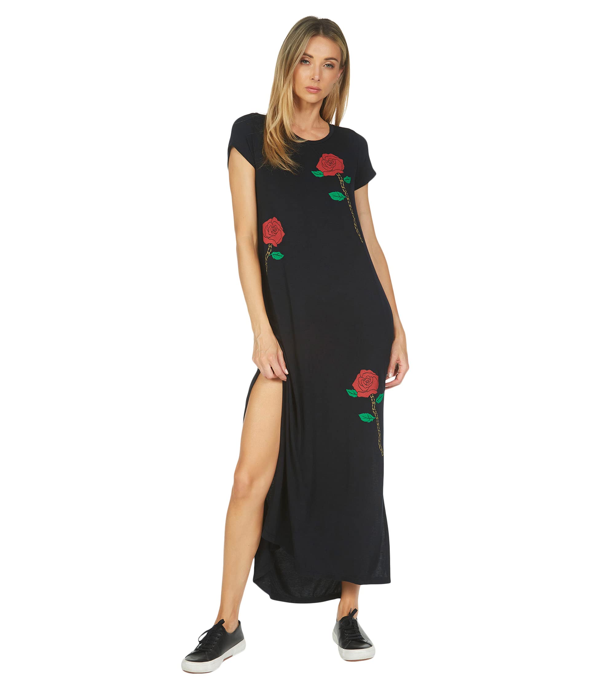 Платье-футболка Omega Chain Roses Lauren Moshi