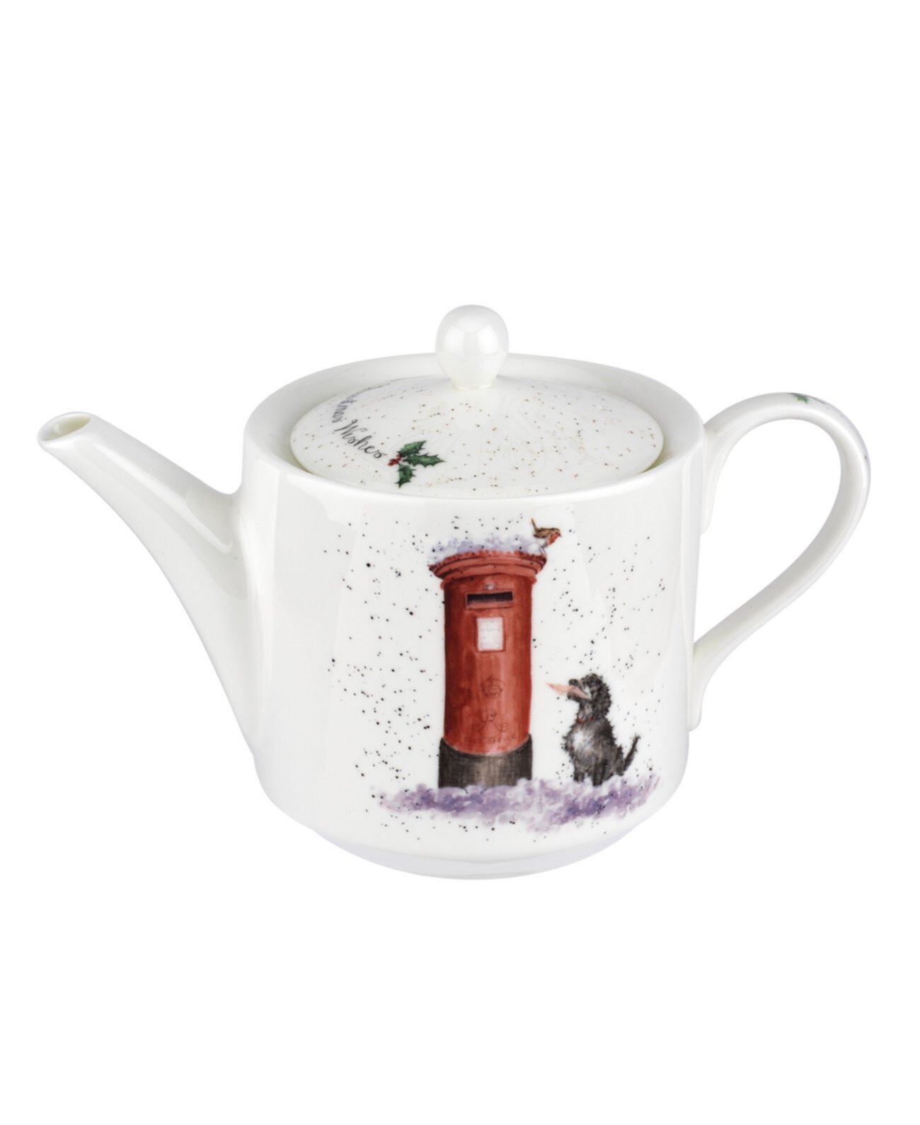 Чайник Royal Worcester Wrendale - Рождественские пожелания Wrendale Designs