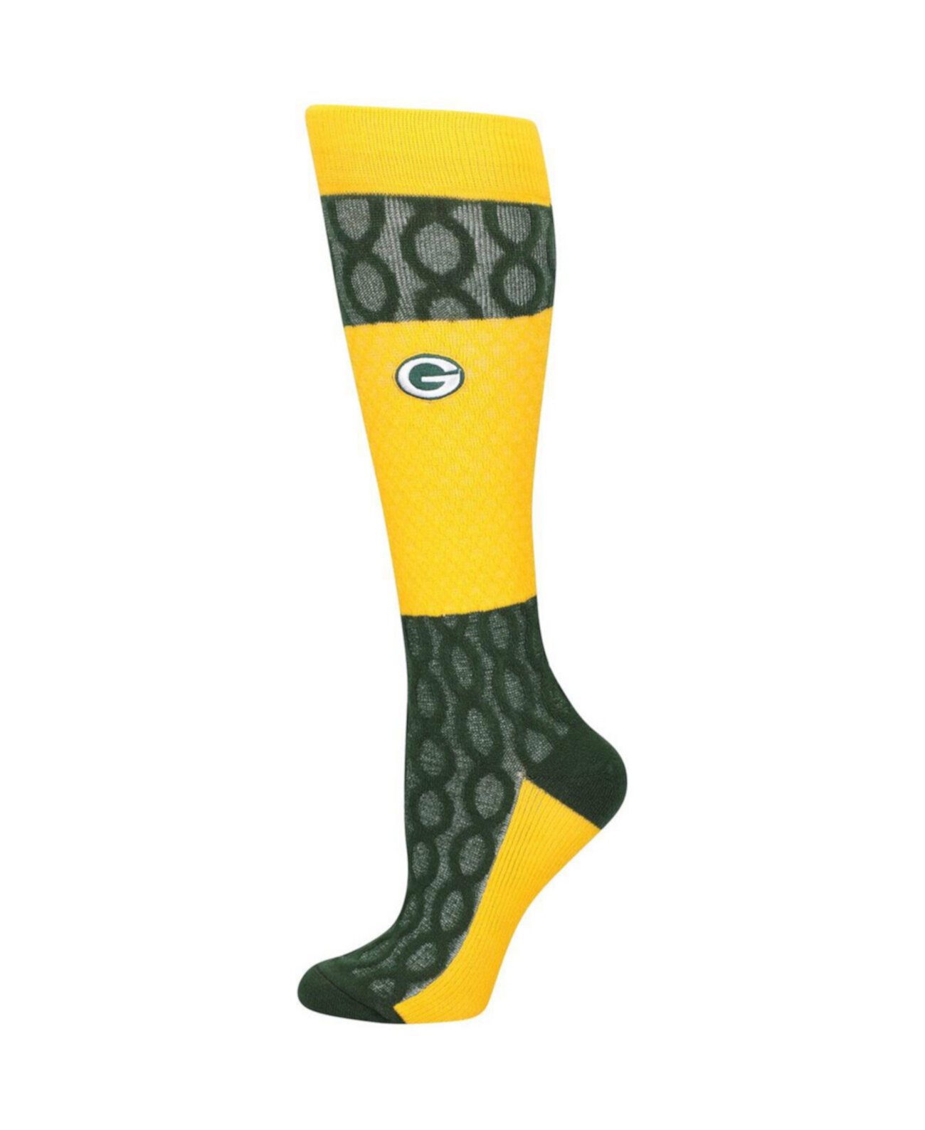 Женские носки Green Bay Packers Chalet Deux Boot For Bare Feet
