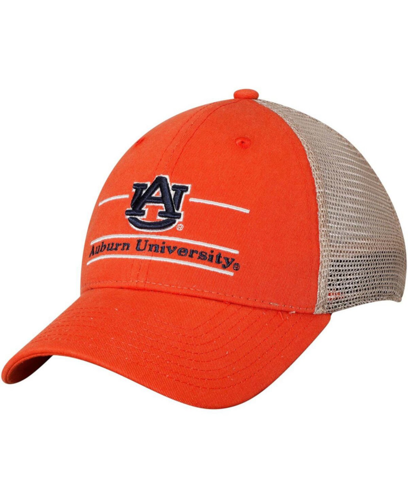 Мужская регулируемая шляпа с логотипом Orange Auburn Tigers Bar Trucker Game