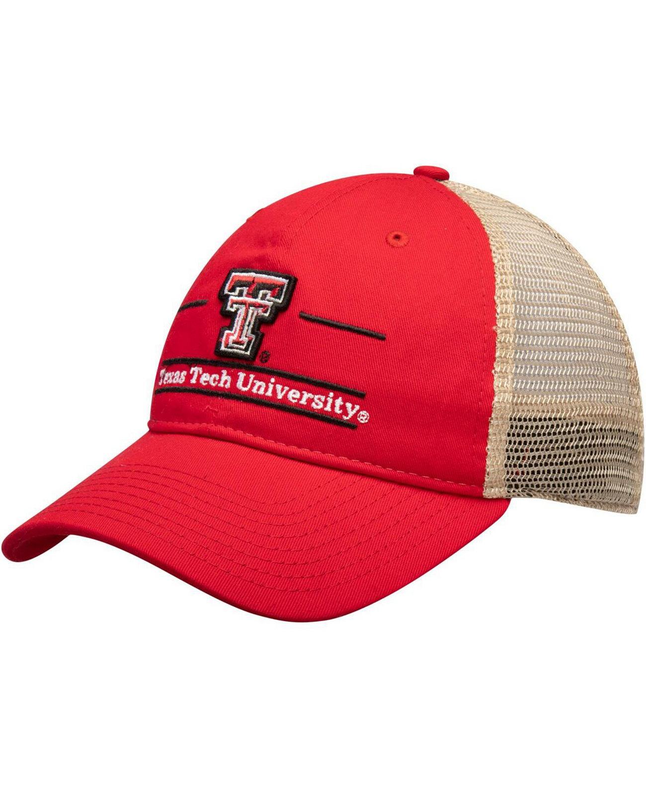 Мужская красная регулируемая шляпа Texas Tech Red Raiders с разрезной перекладиной Game