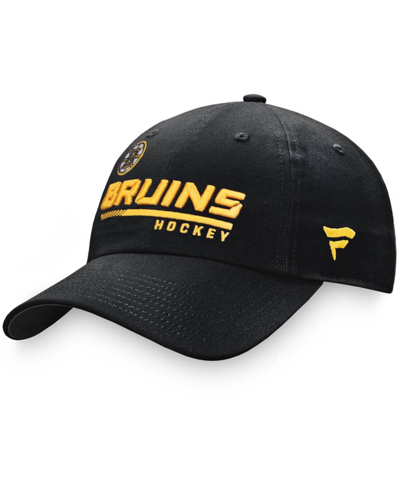 Мужская регулируемая кепка Boston Bruins Authentic Pro Locker Room под брендом Fanatics Lids