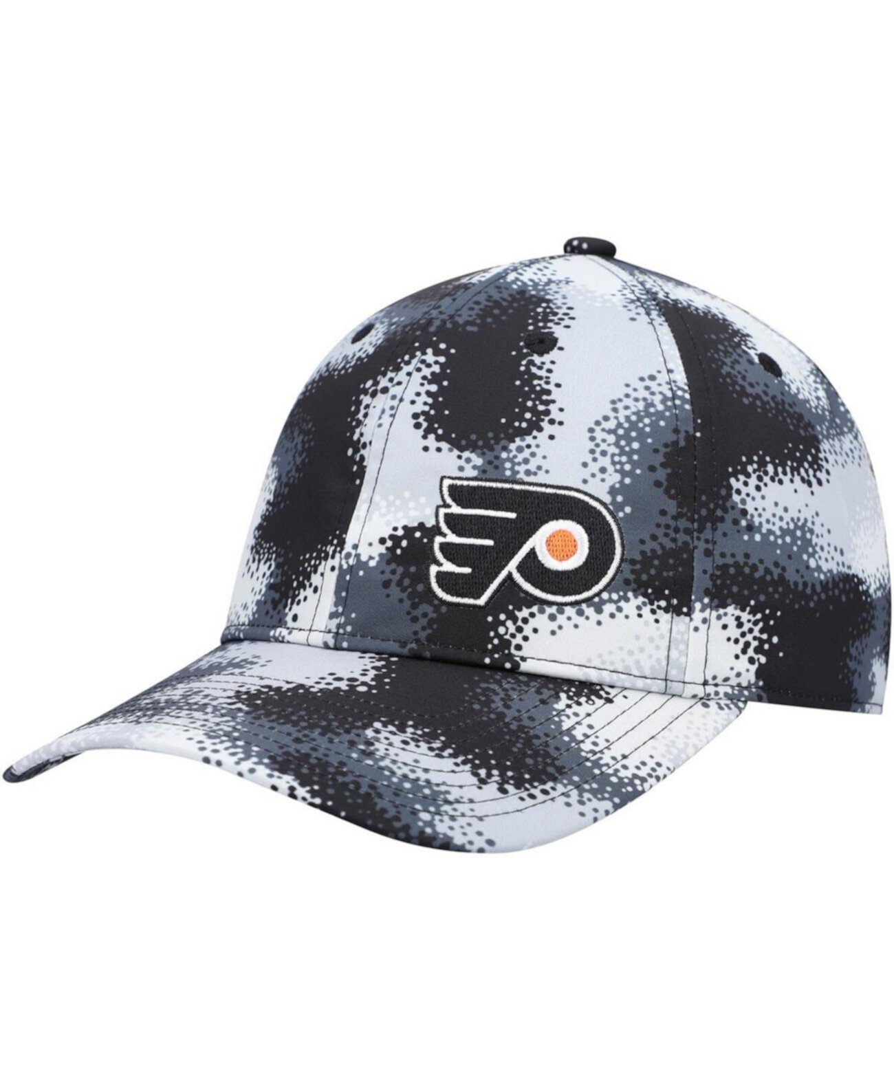 Бейсболка Adidas Women's Gray Philadelphia Flyers Camo Slouch Adjustable Adidas