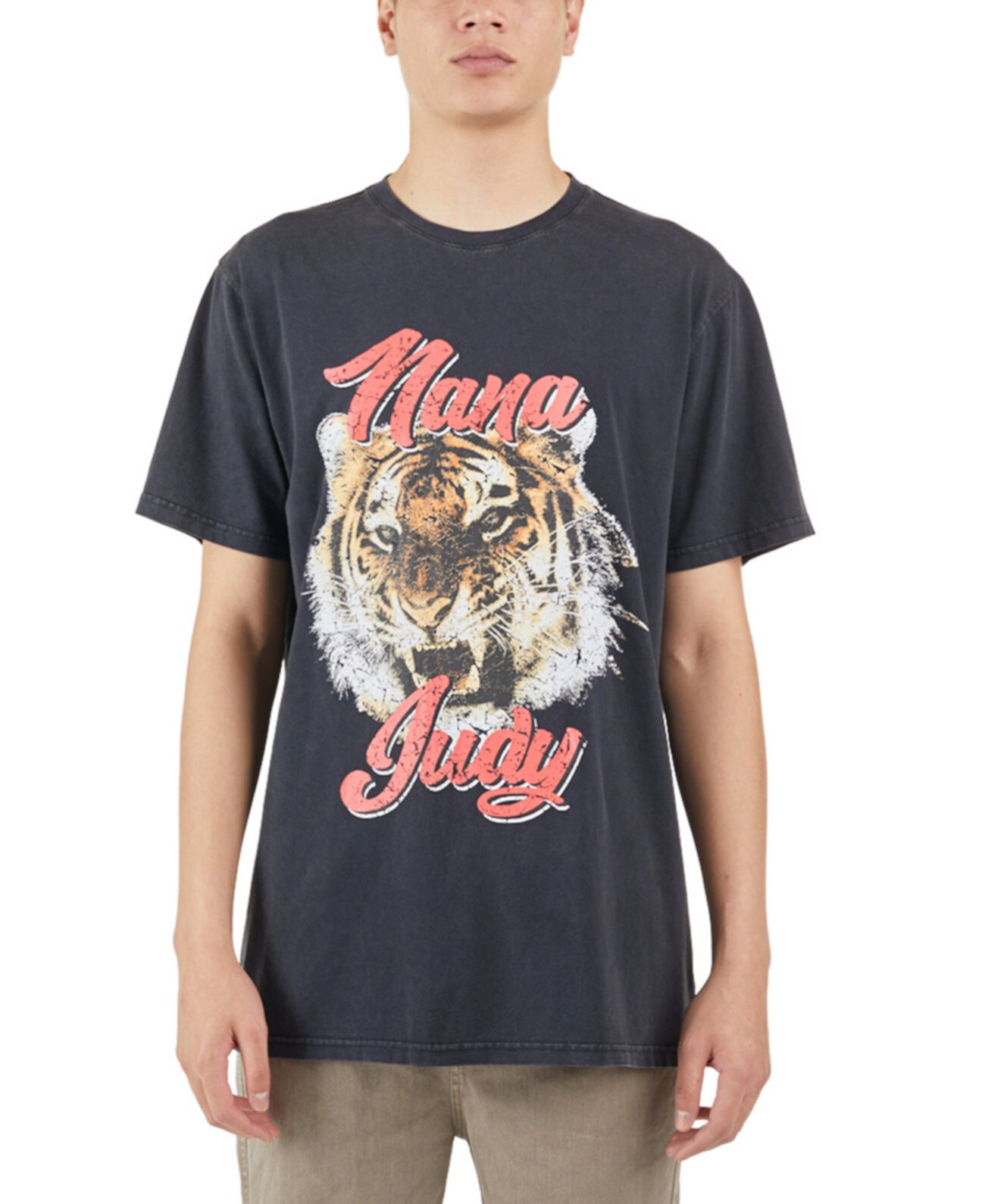 Мужская футболка с рисунком тигра NANA jUDY