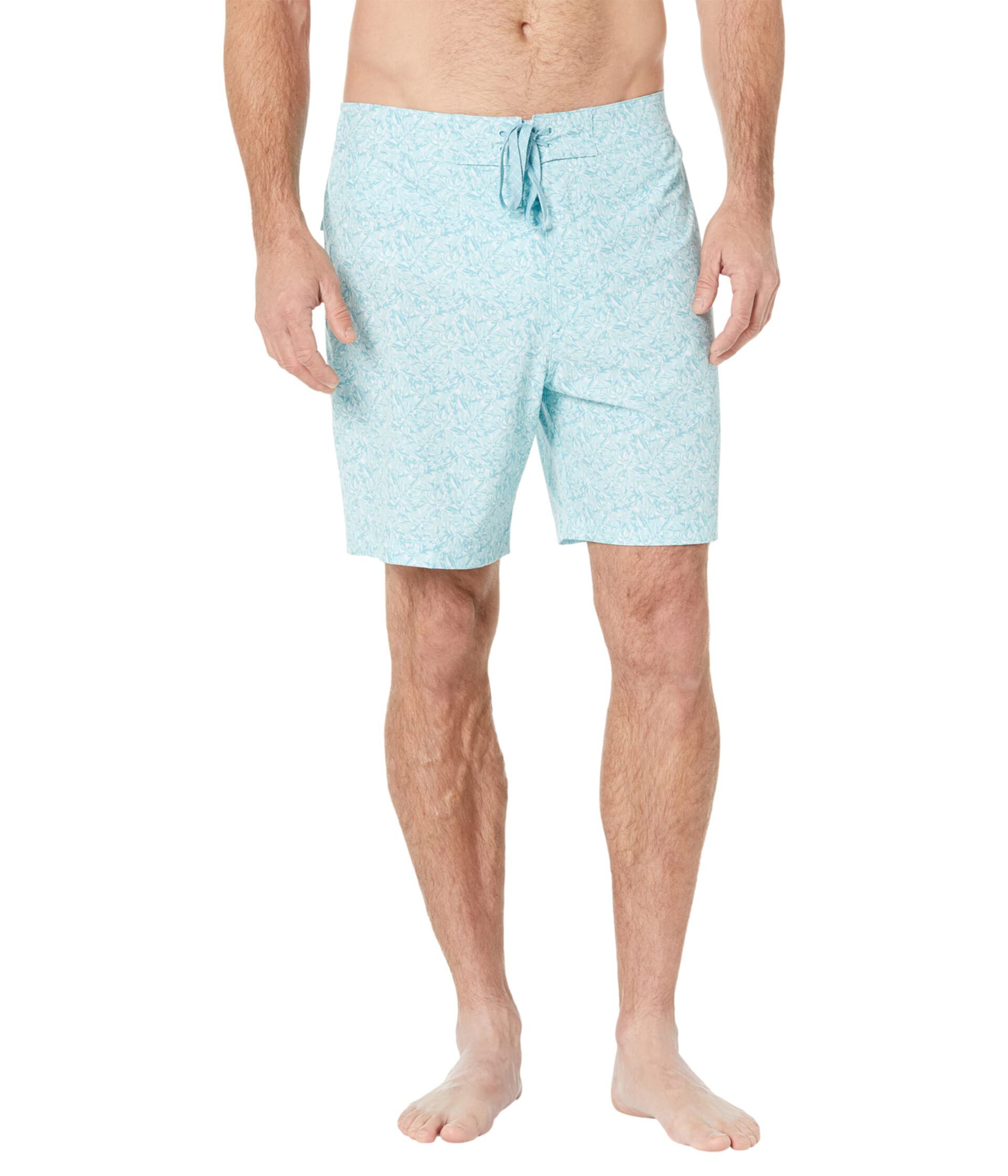 Плавательные шорты Magnolia от Southern Tide с завязывающимся поясом и карманом, выше колена Southern Tide