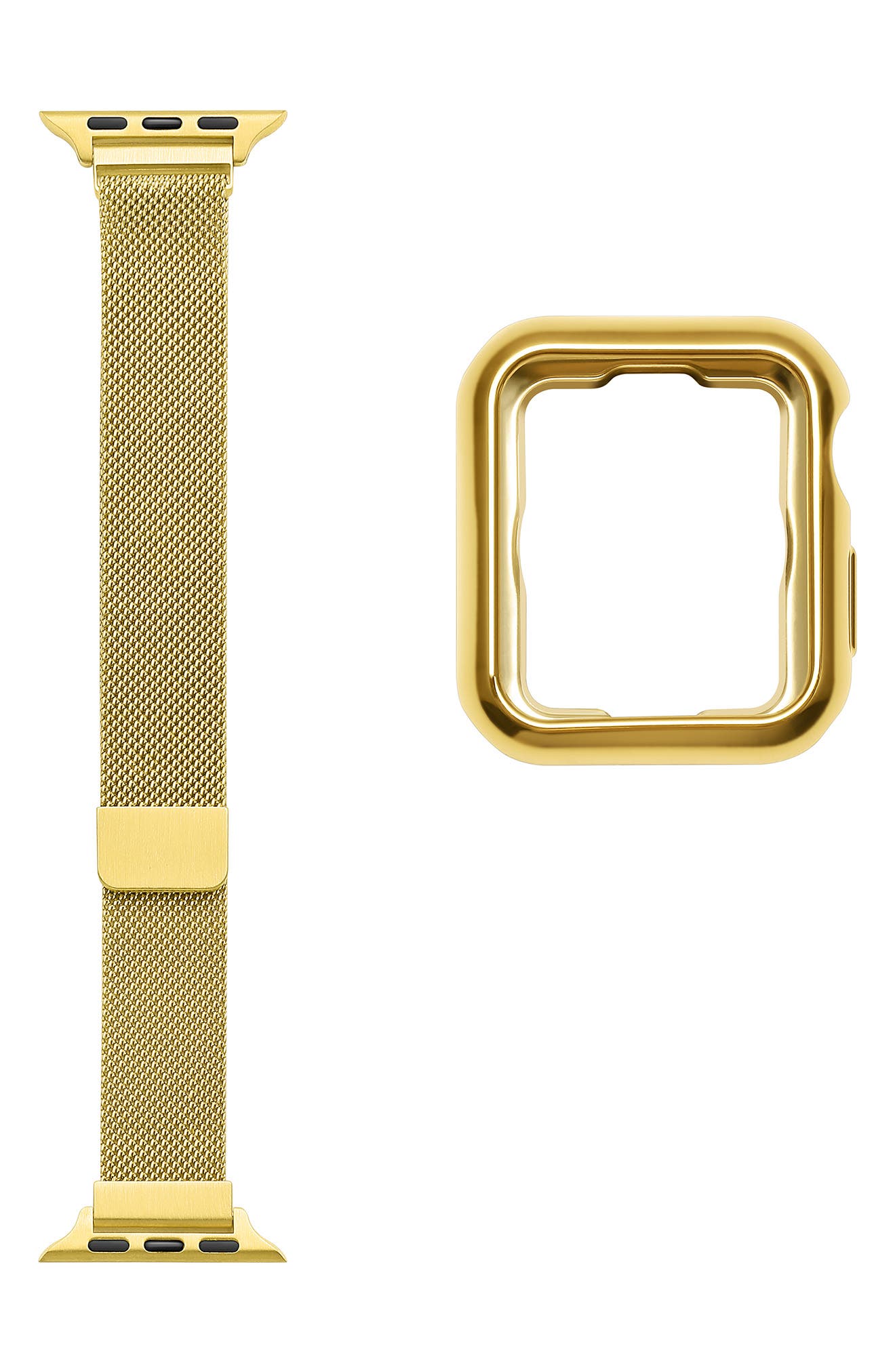 Ремешок и корпус Apple Watch Infinity Gold IP из нержавеющей стали, 38 мм THE POSH TECH